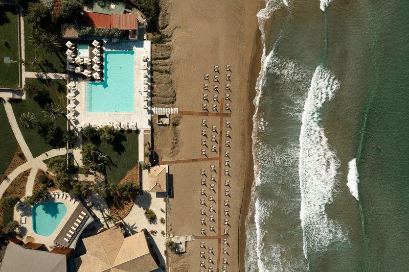 Glyfada at low tide