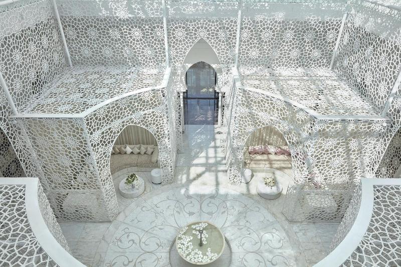 The spa entrance 