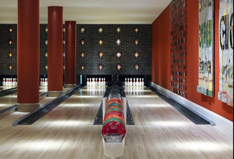 Bowling after dinner