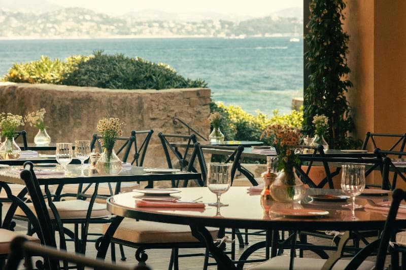 Lunch on the terrace
