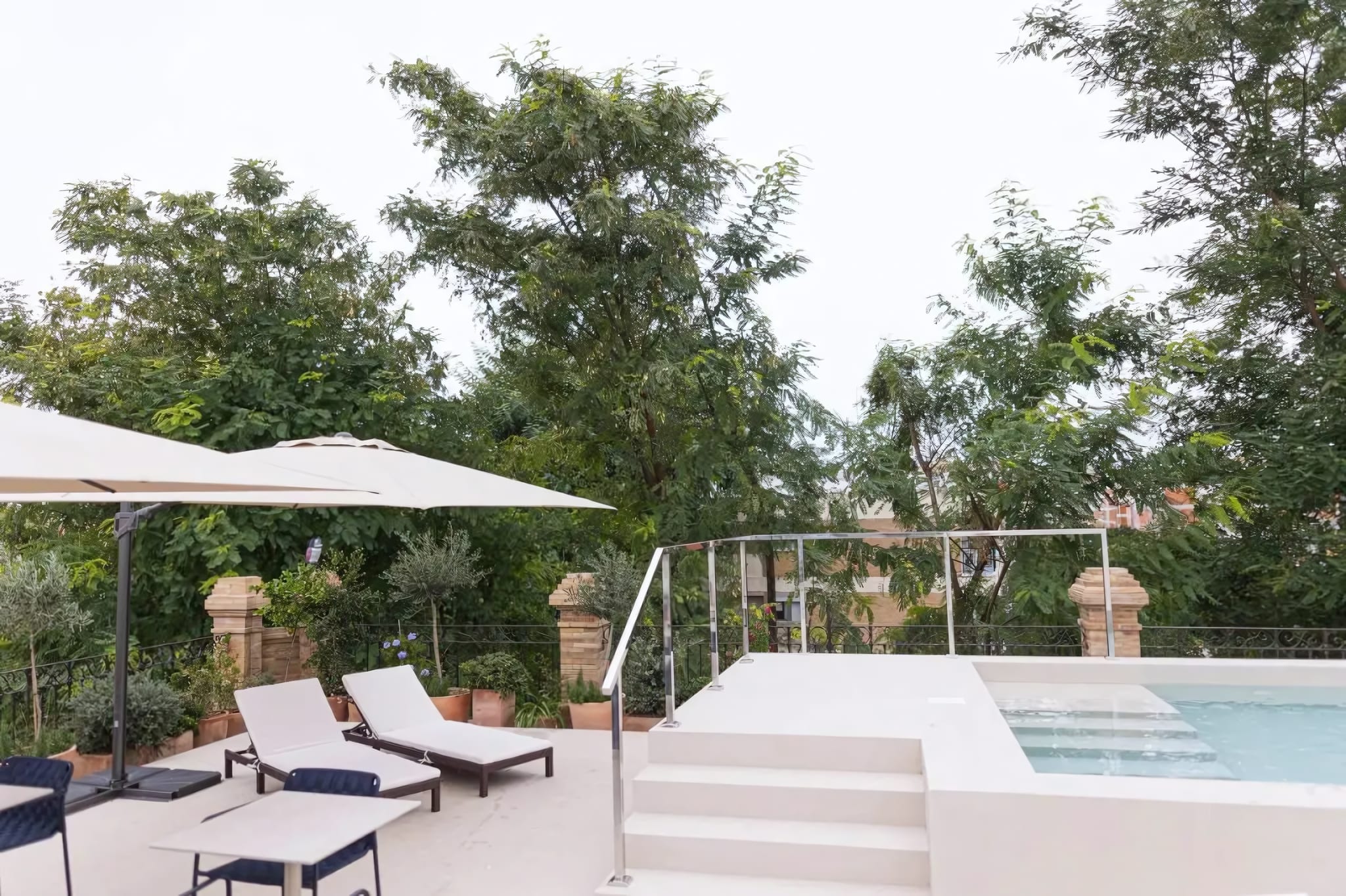 Rooftop Pool Above Triana