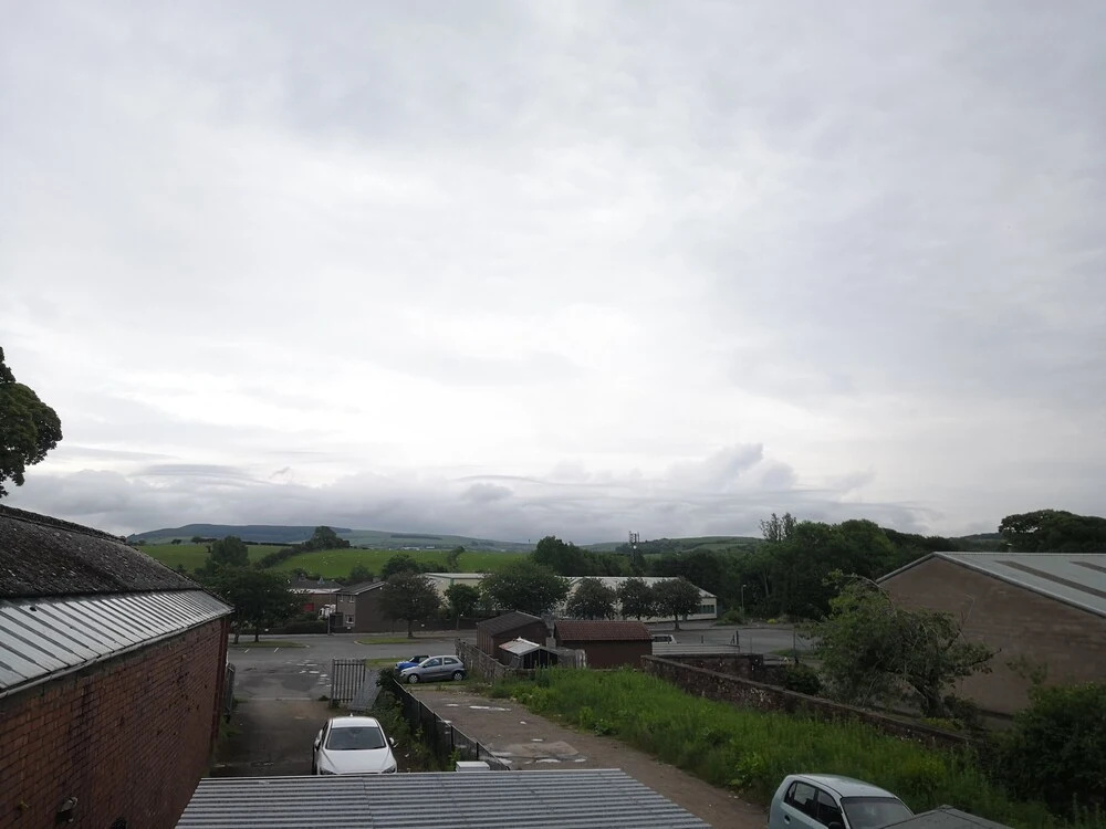 outside