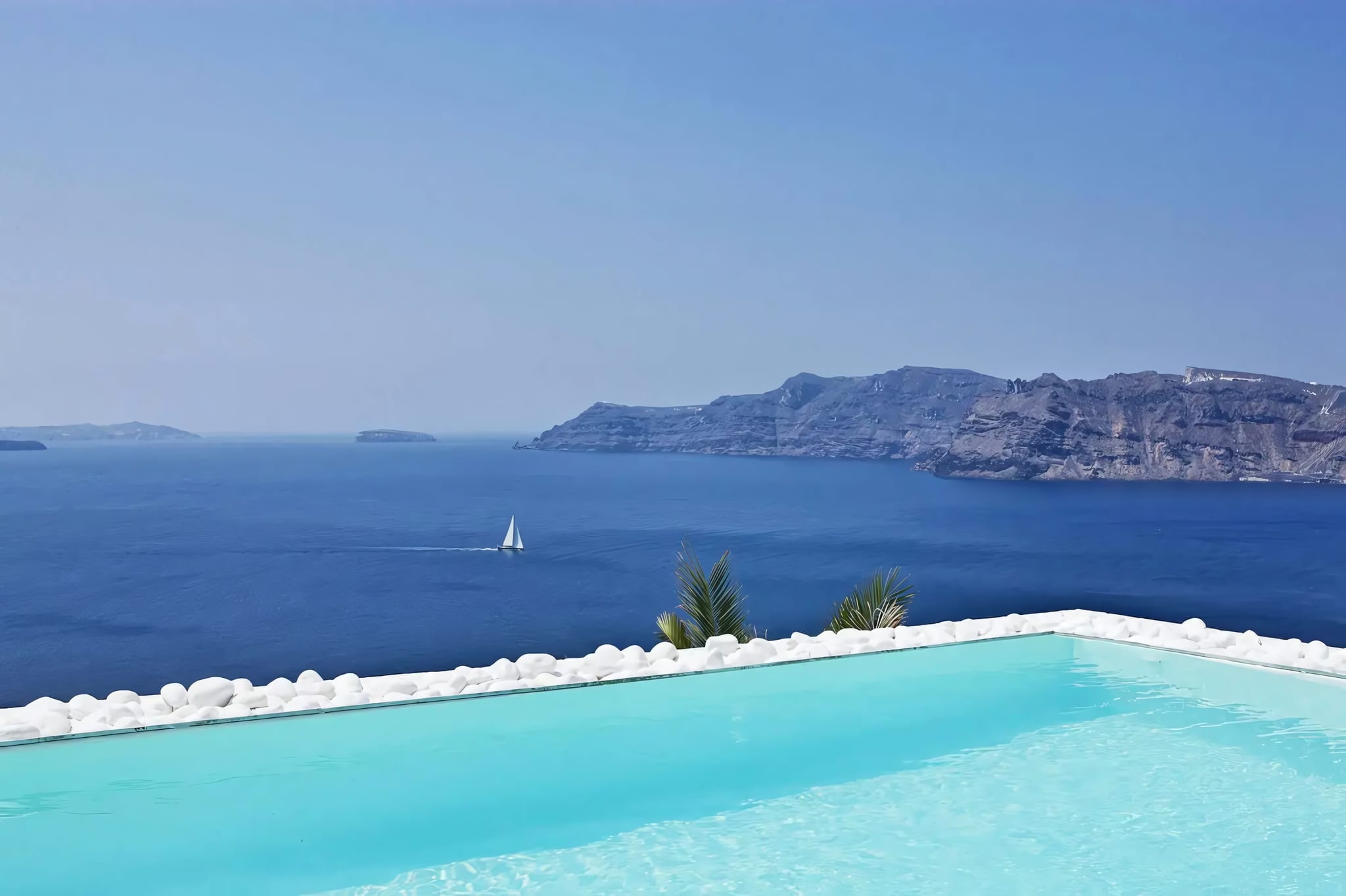Infinity Pool on the Caldera's Edge
