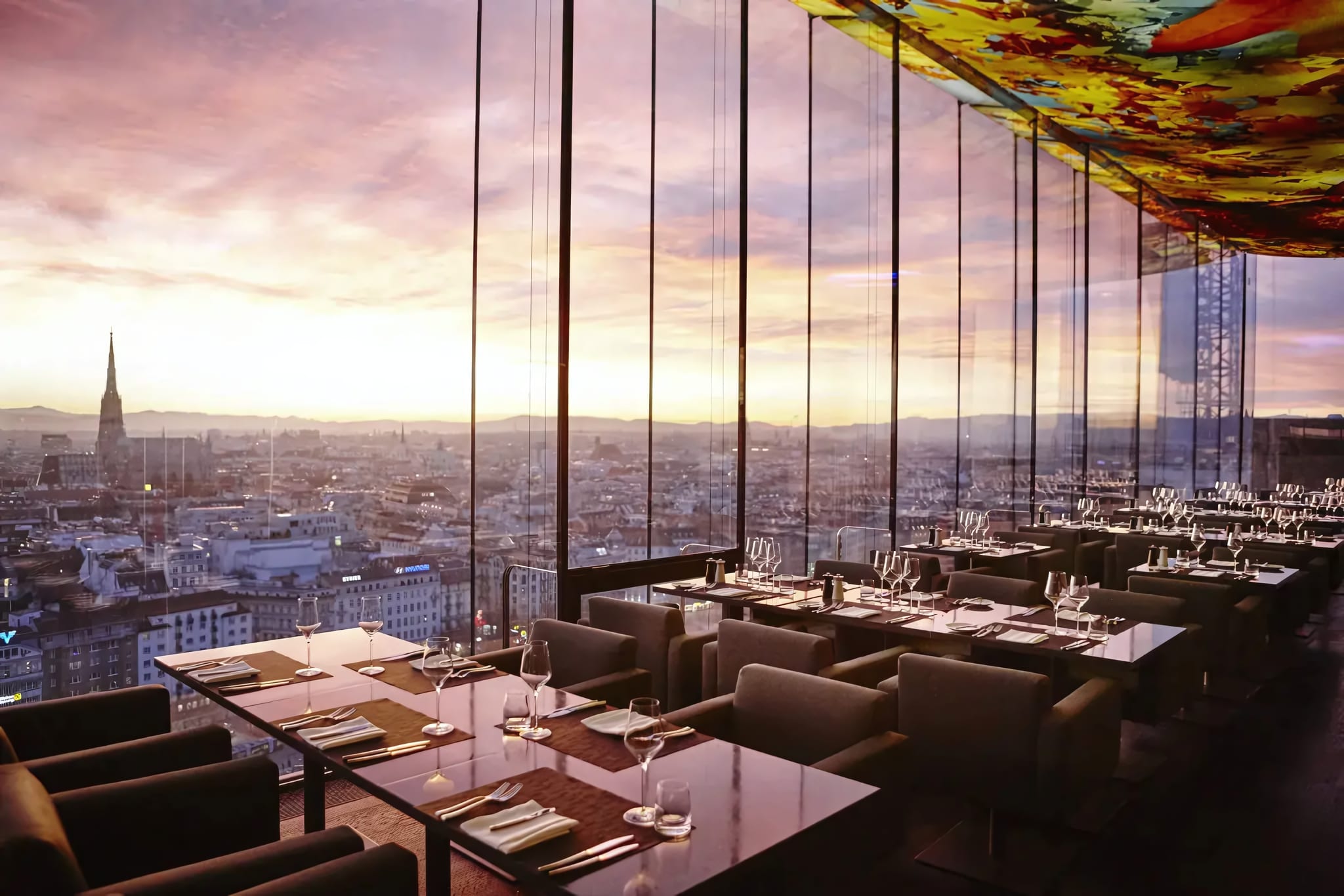 Dinner Above the Rooftops at Das LOFT