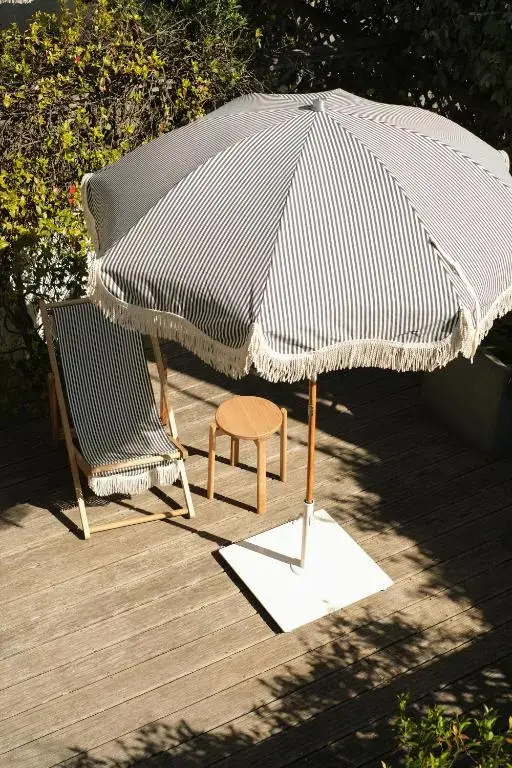 outside