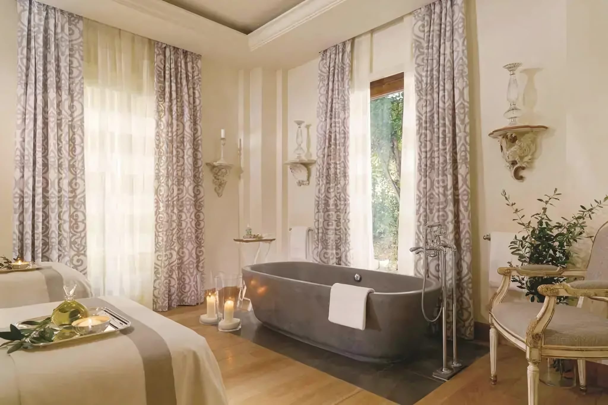 A Full Wellness Spa Wing
