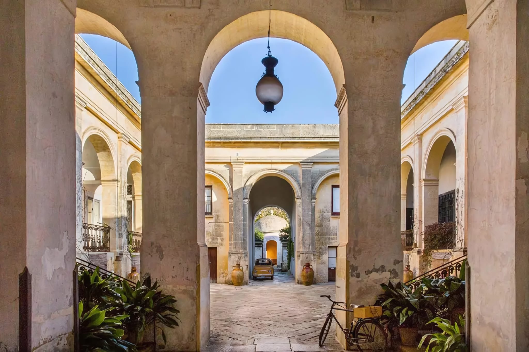An Orangery Courtyard for Aperitivo