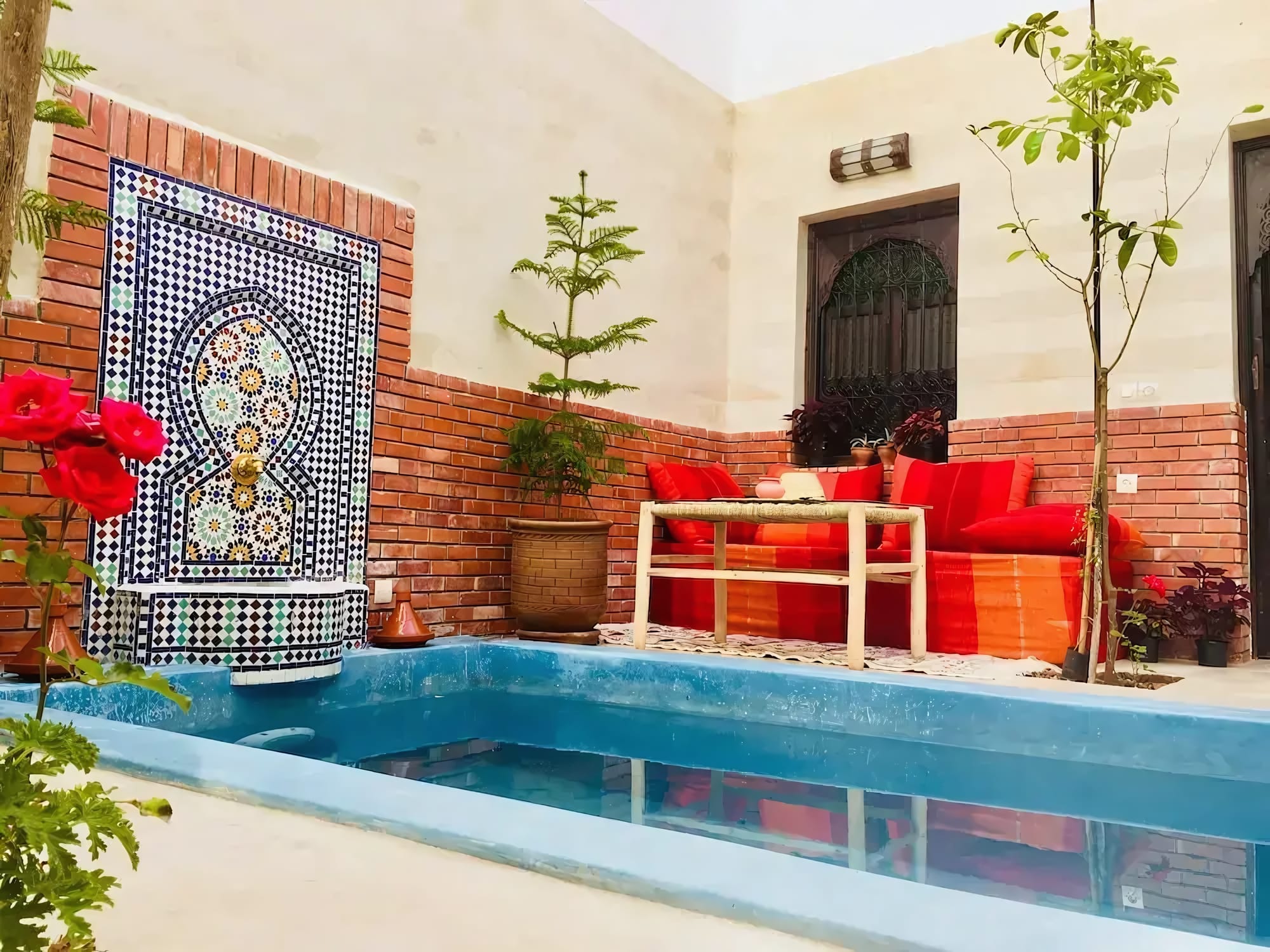Year-Round Pool with a Sun Terrace