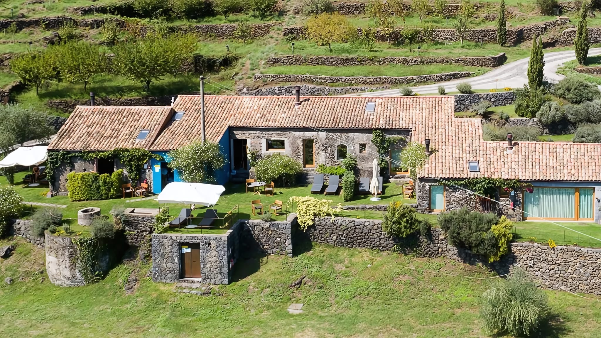 Villa 1730, an 18th-Century Lava-Stone Retreat