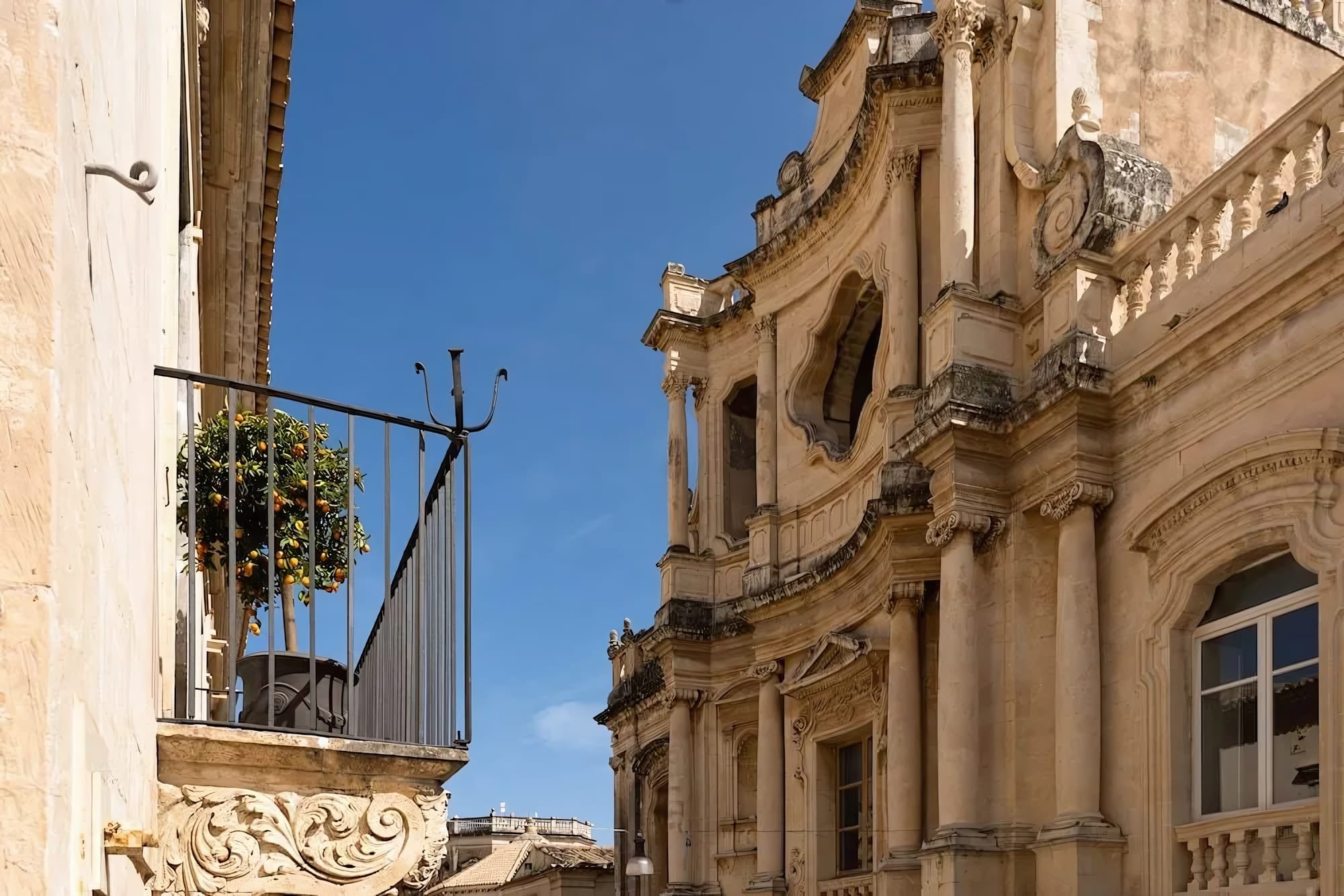 A 1696 Palazzo in Noto's Baroque Heart