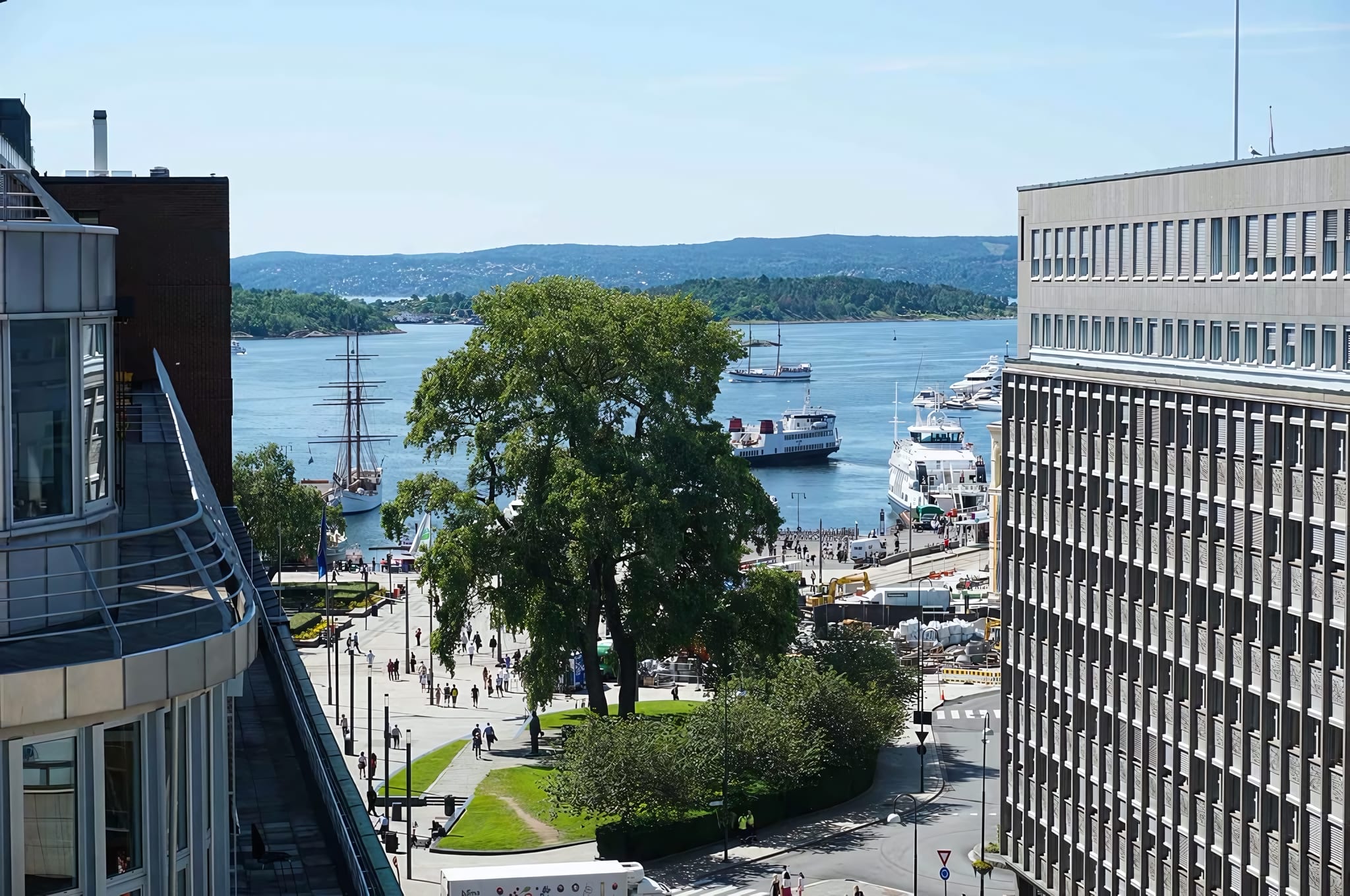 The Abel Suite's Oslofjord View