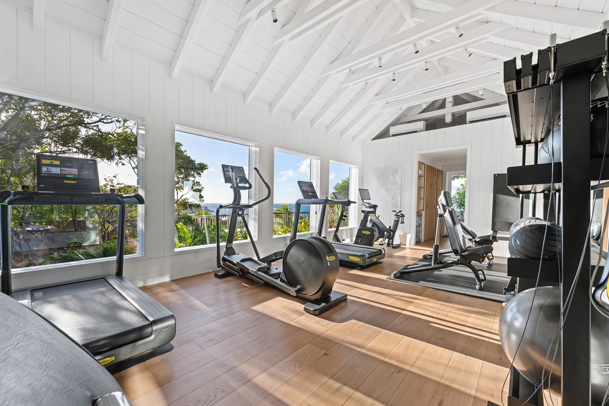 A gym built for ocean views
