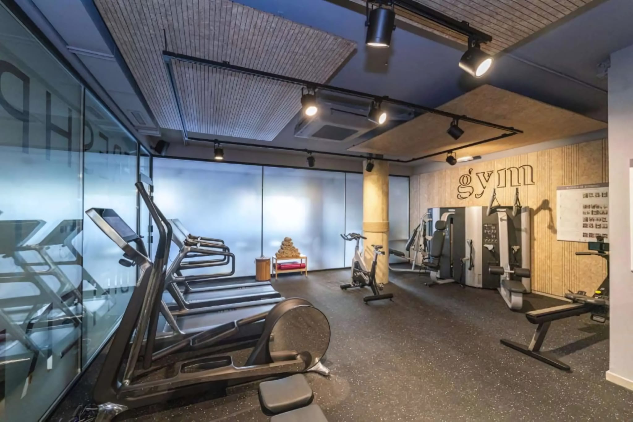 Latest-Generation Gym for Business Travellers
