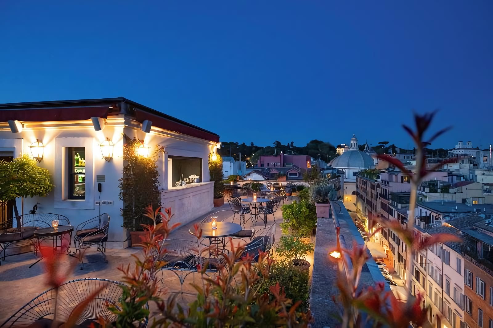 Sunset Views from Terrazza Locarno