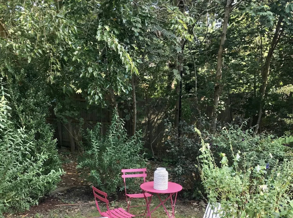 outside
