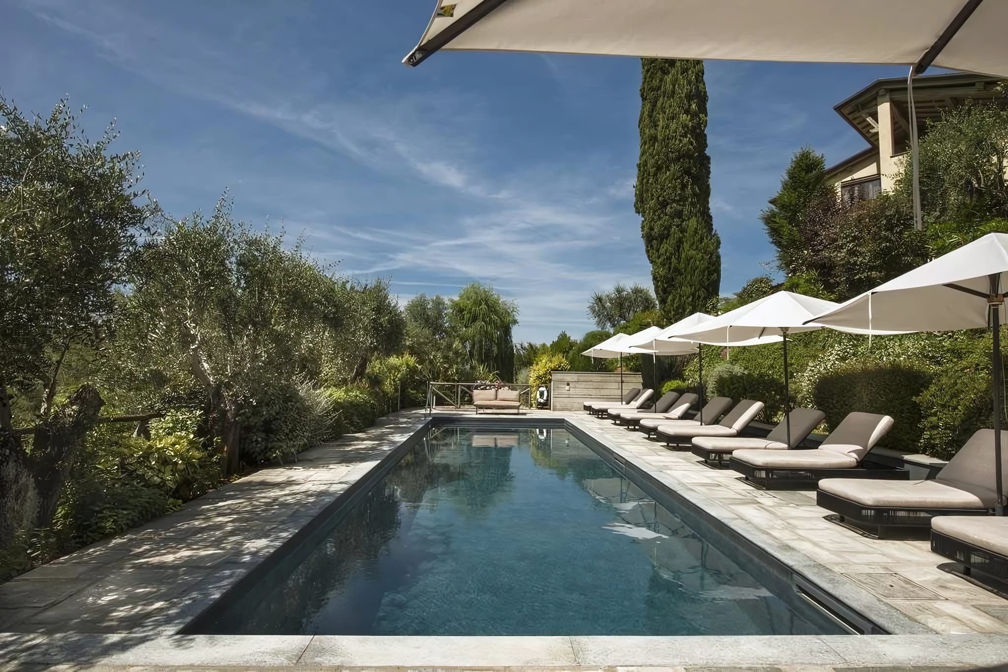 Heated Salt-Water Pool Amid the Hills