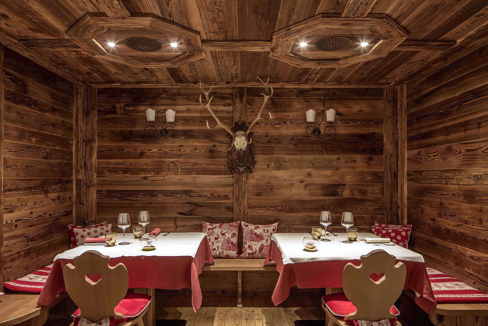 Gourmet dining at Due Pini