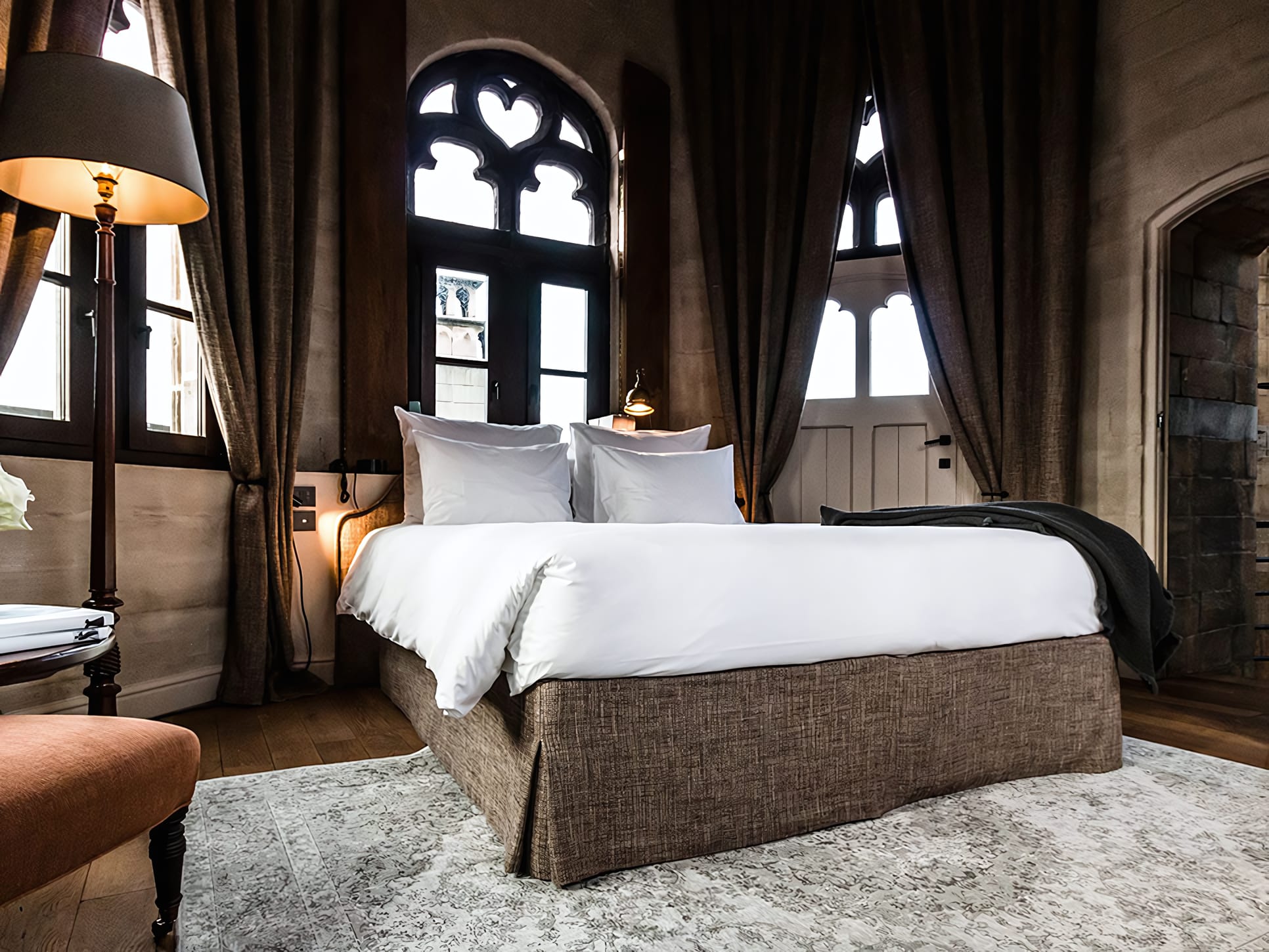 Sleep in a medieval tower at the Tower Suite