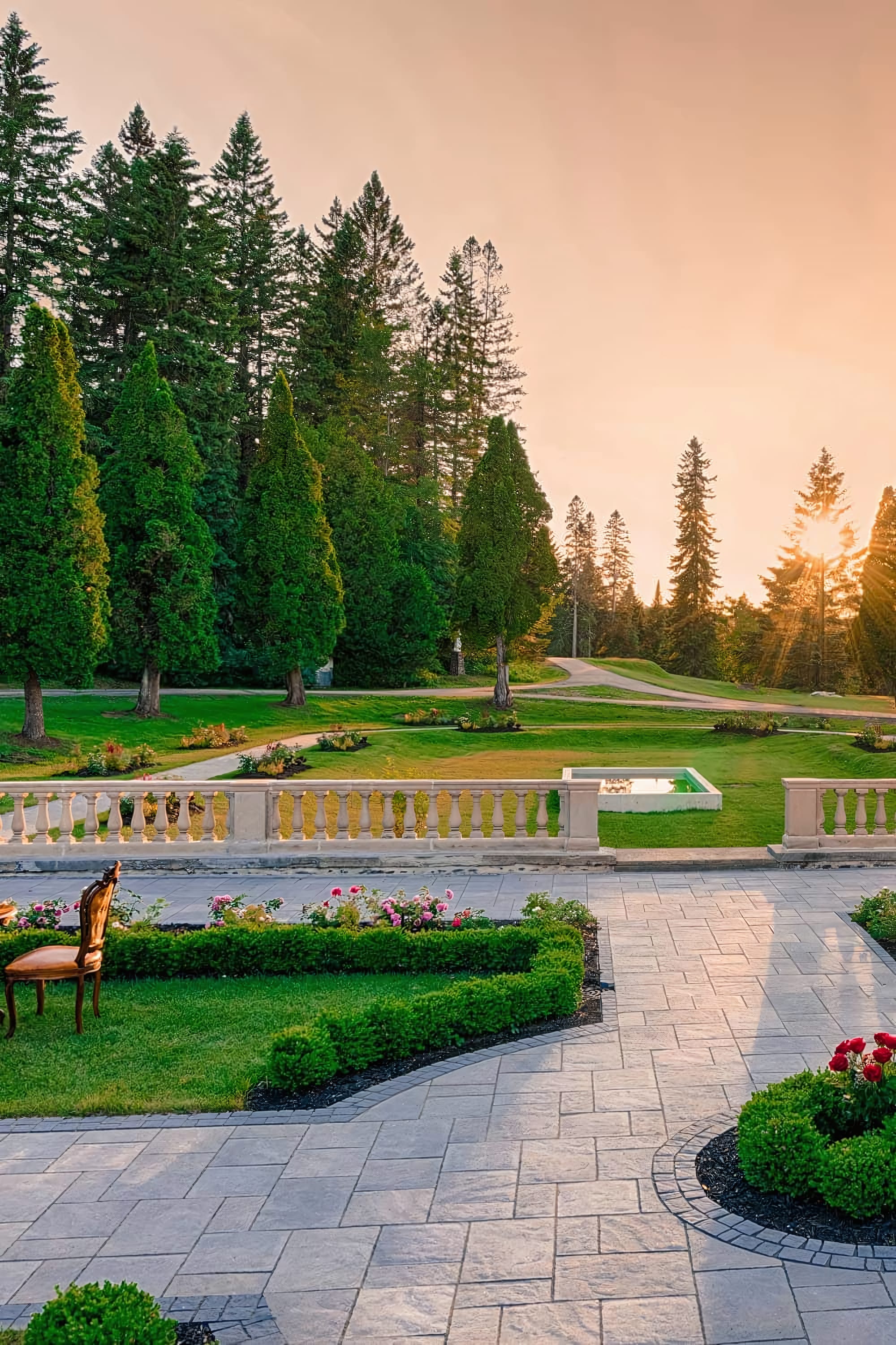 The Italian Garden Courtyard