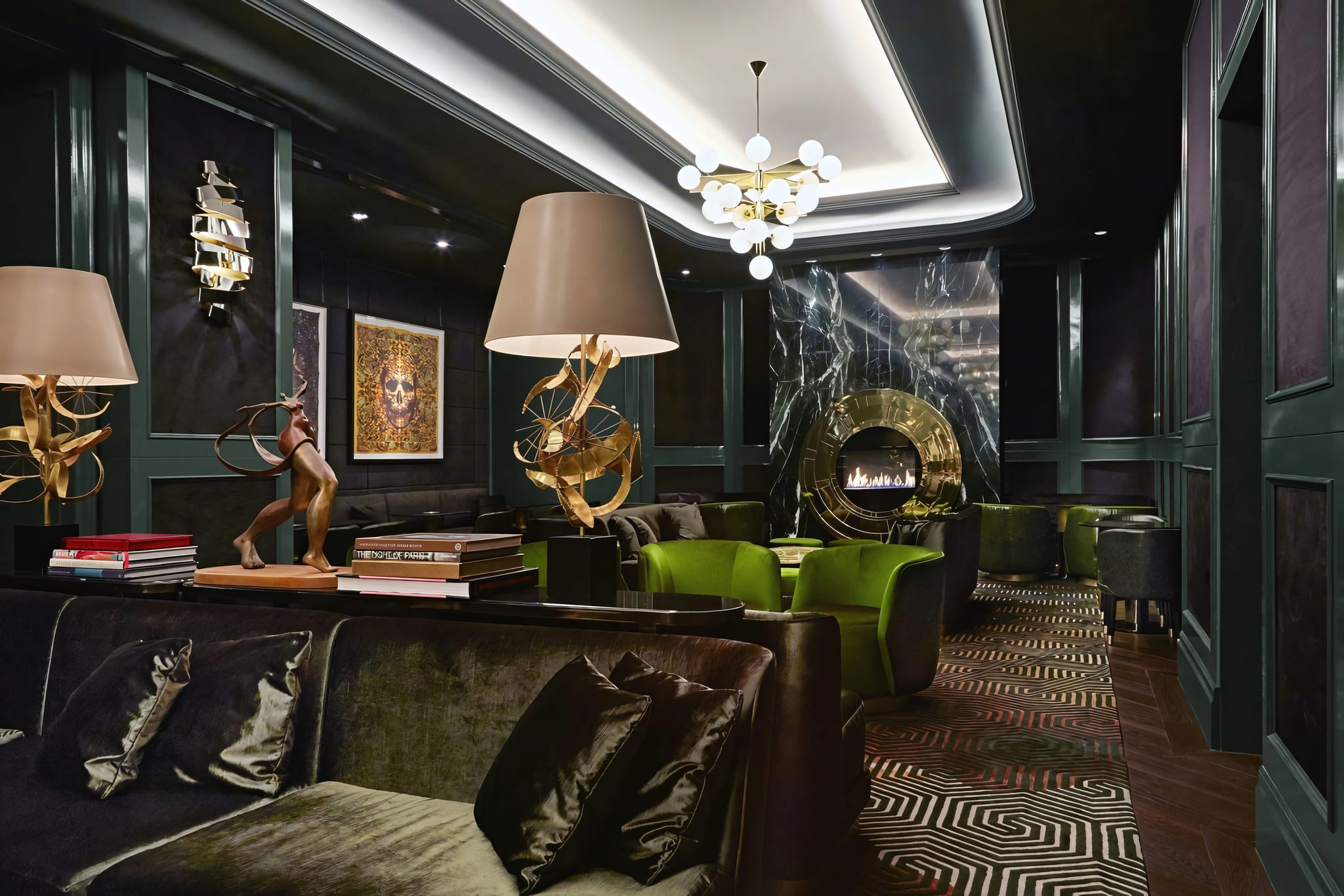 The Lenny Kravitz-designed guestroom floor