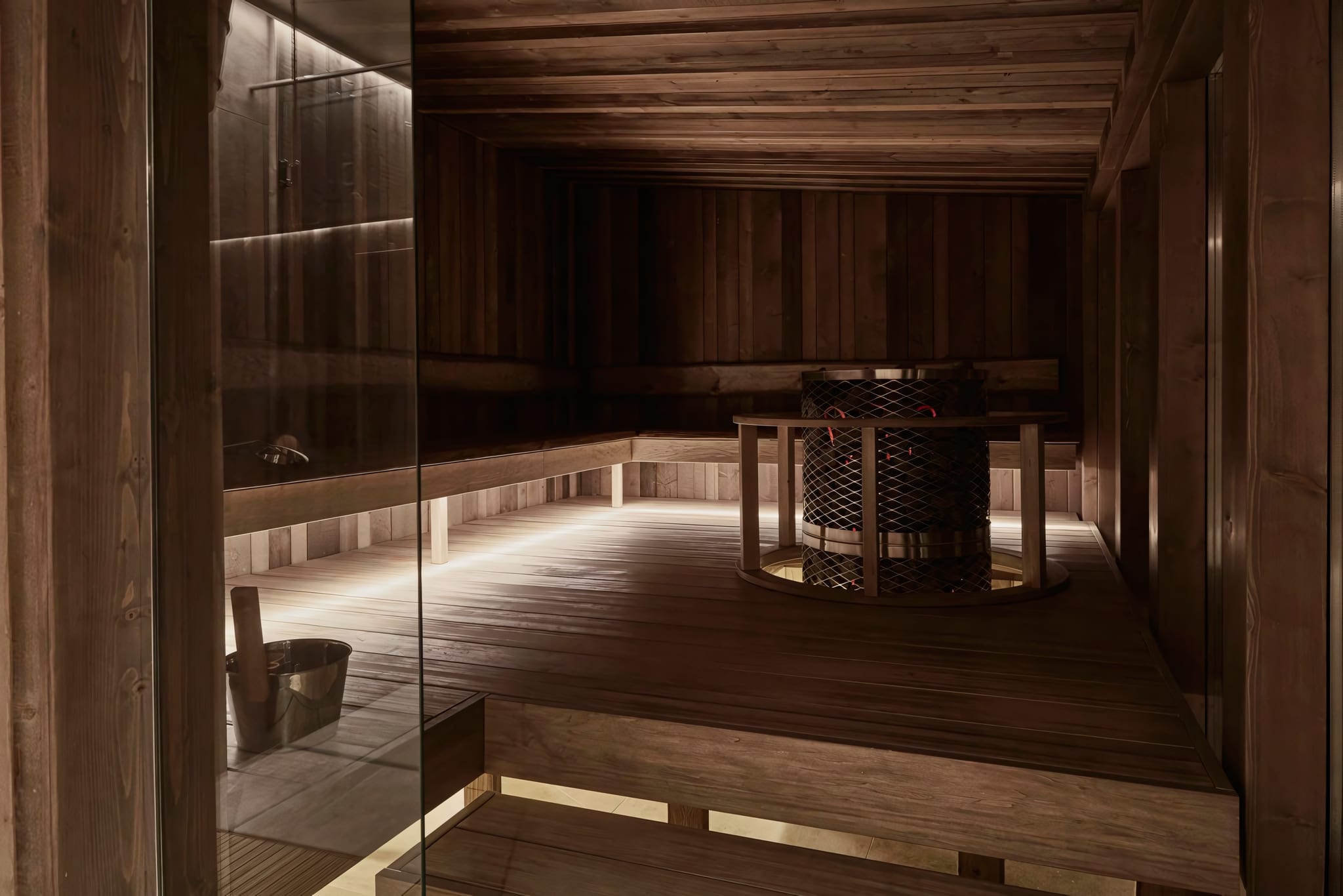 A Private Attic Sauna Ritual