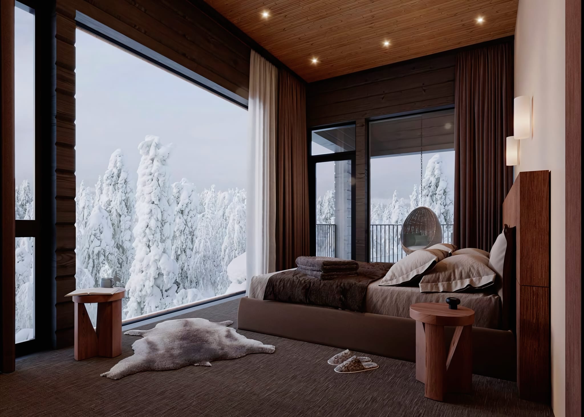 Signature Suites With Panoramic Wilderness Views