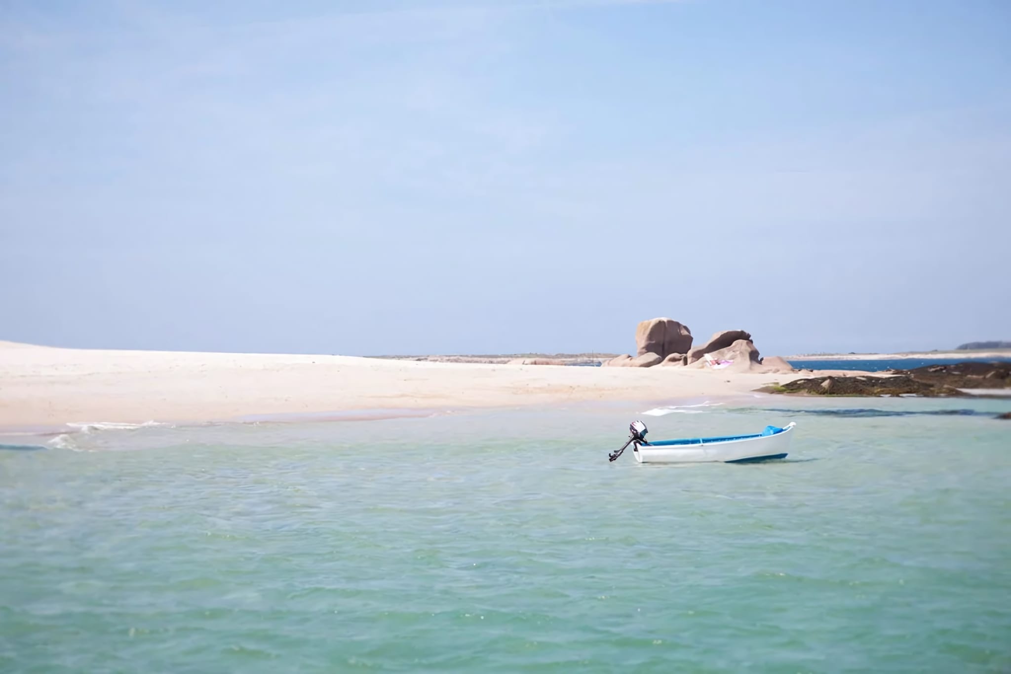 Free Beach Cabins a Five-Minute Walk Away