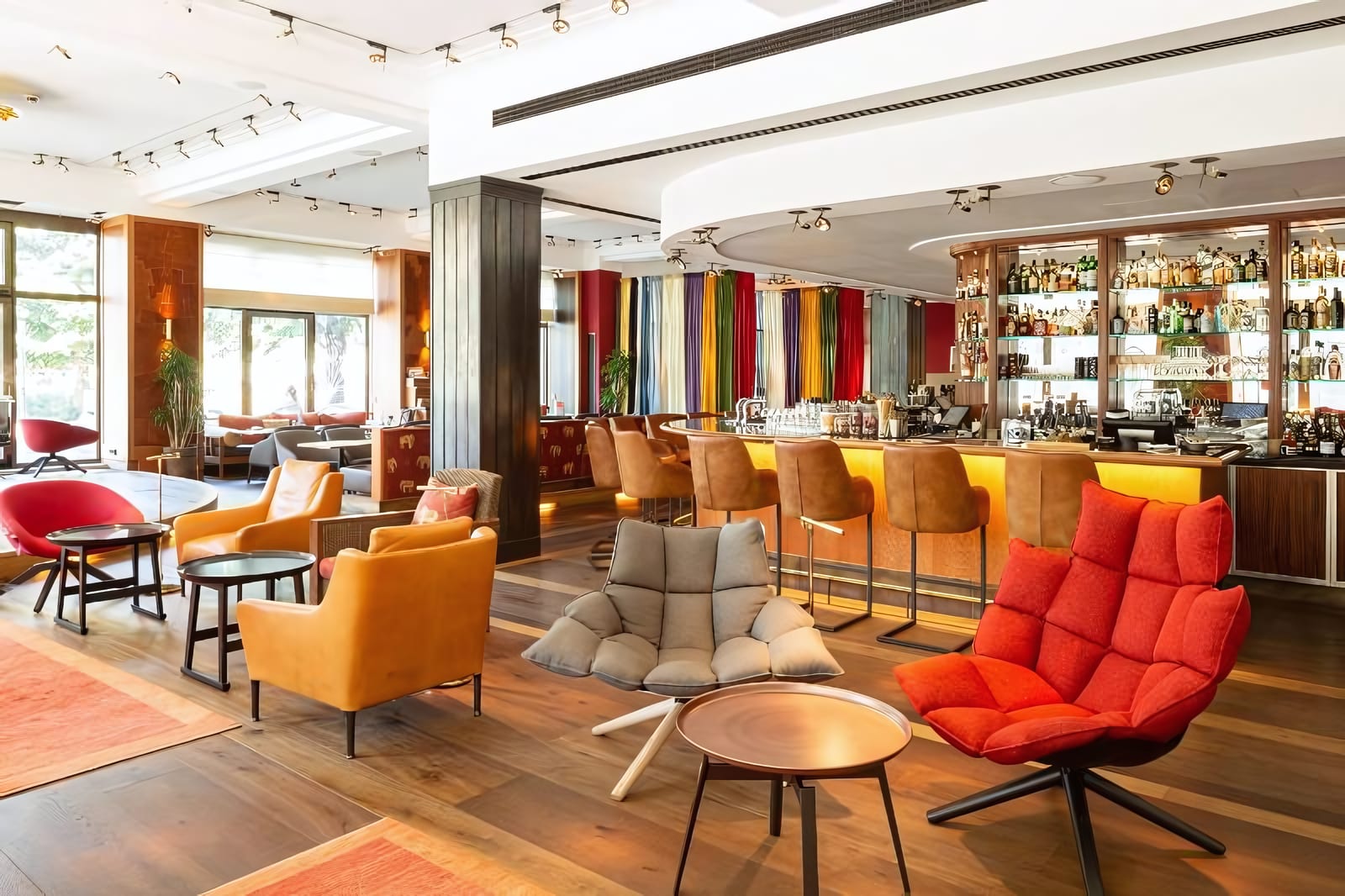 A Rainbow-Coded Cocktail Menu