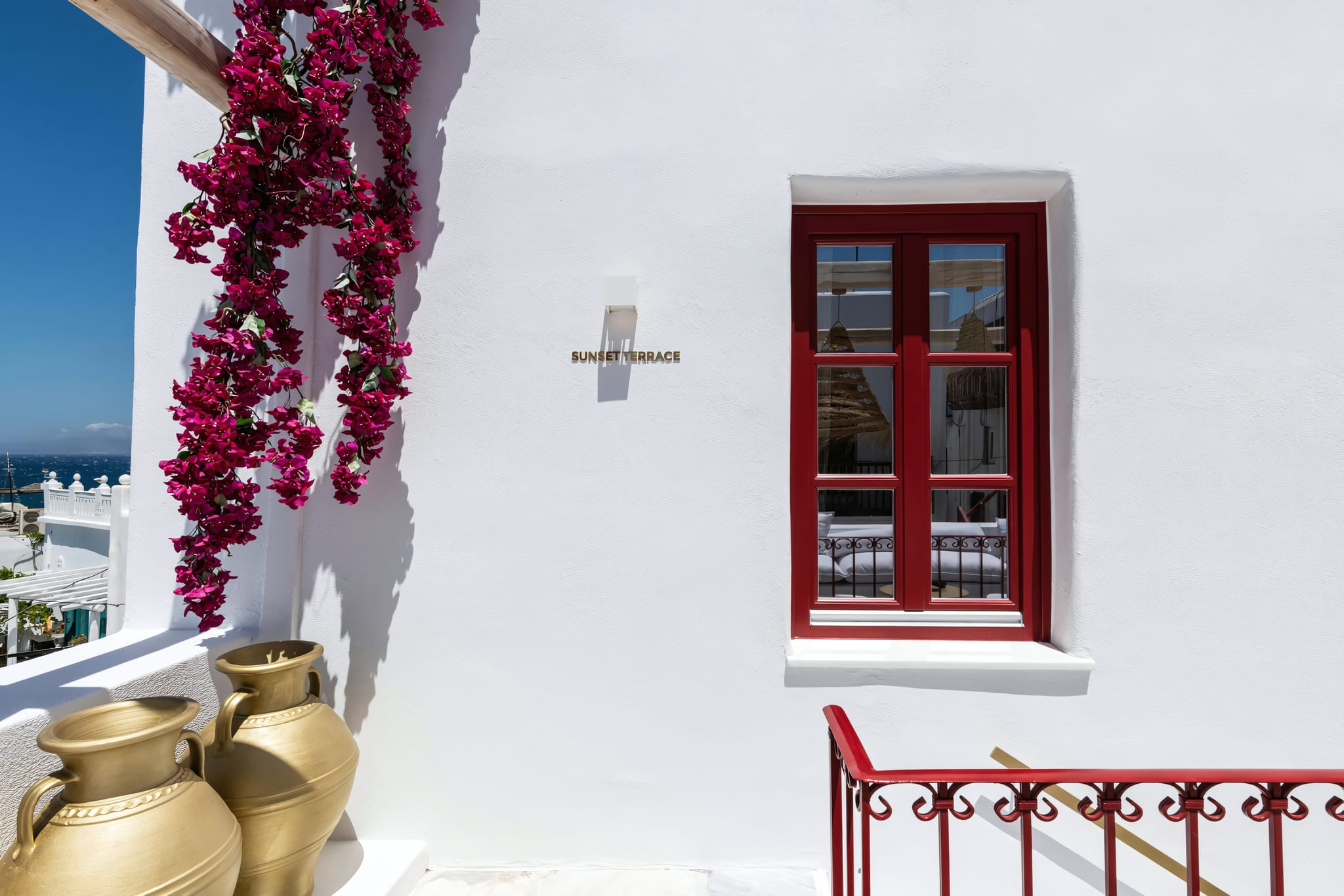 The TownHouse Villa's Private Jacuzzi Terrace