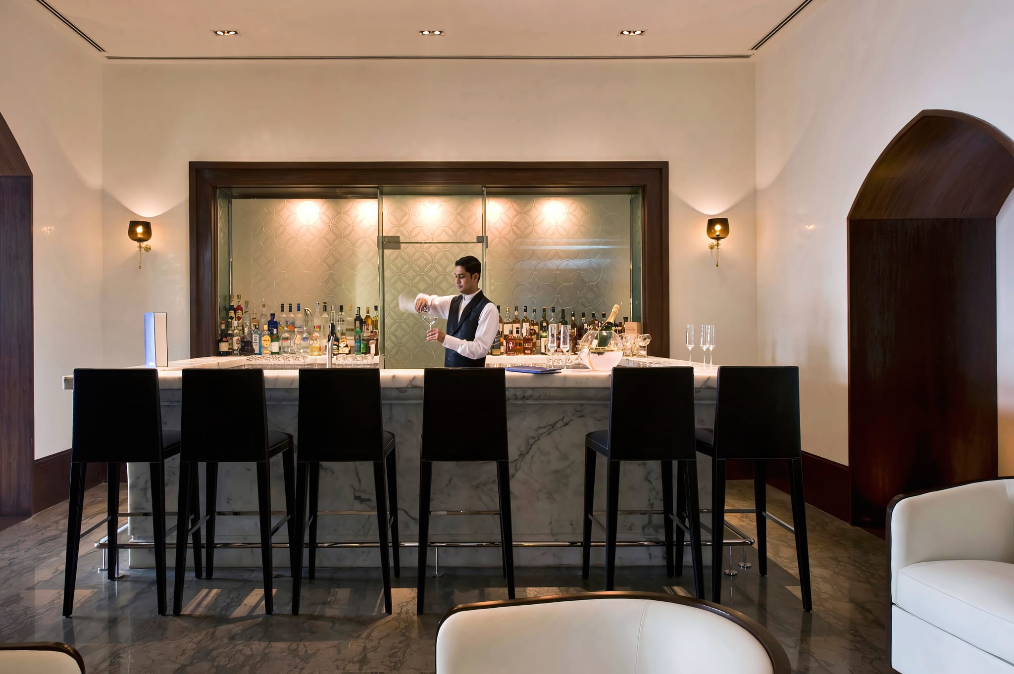 Sushi Beneath a Sculpted Dome