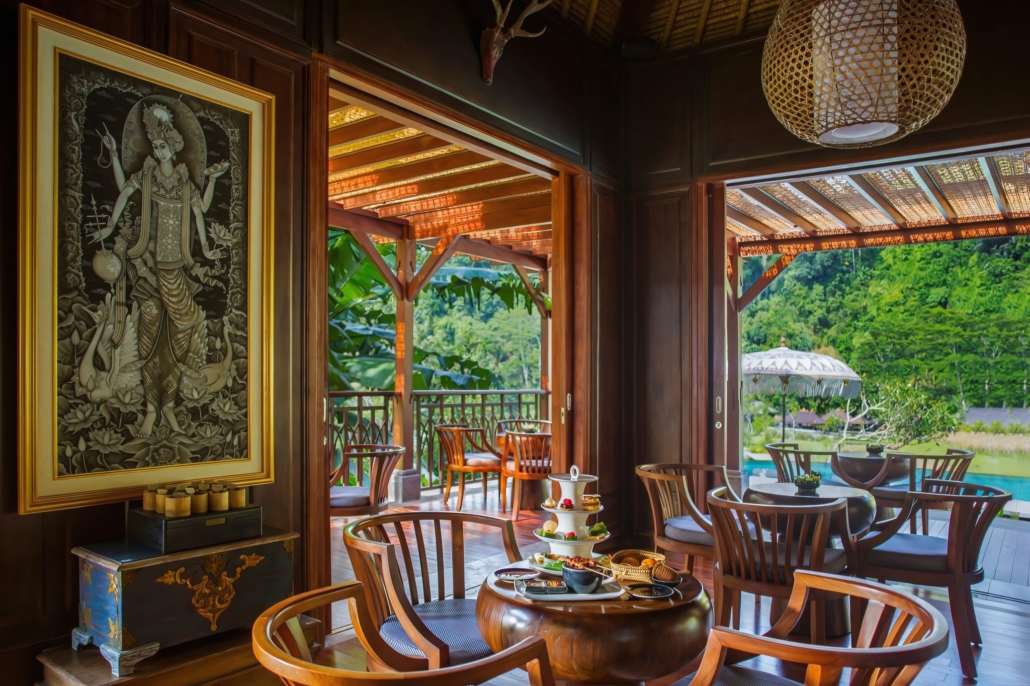 Riverside Dining with Balinese Dance
