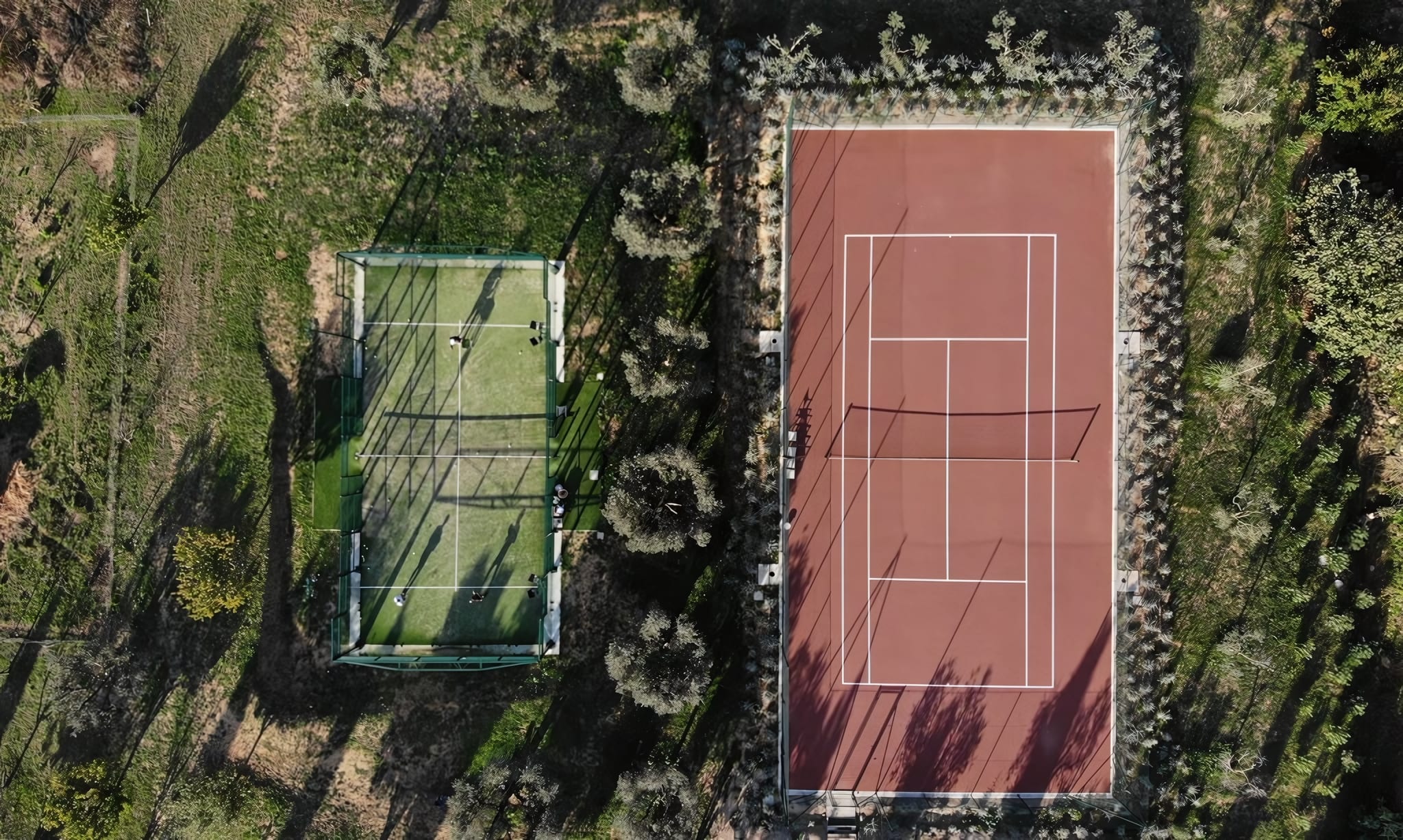 Padel and Tennis Courts for Active Days