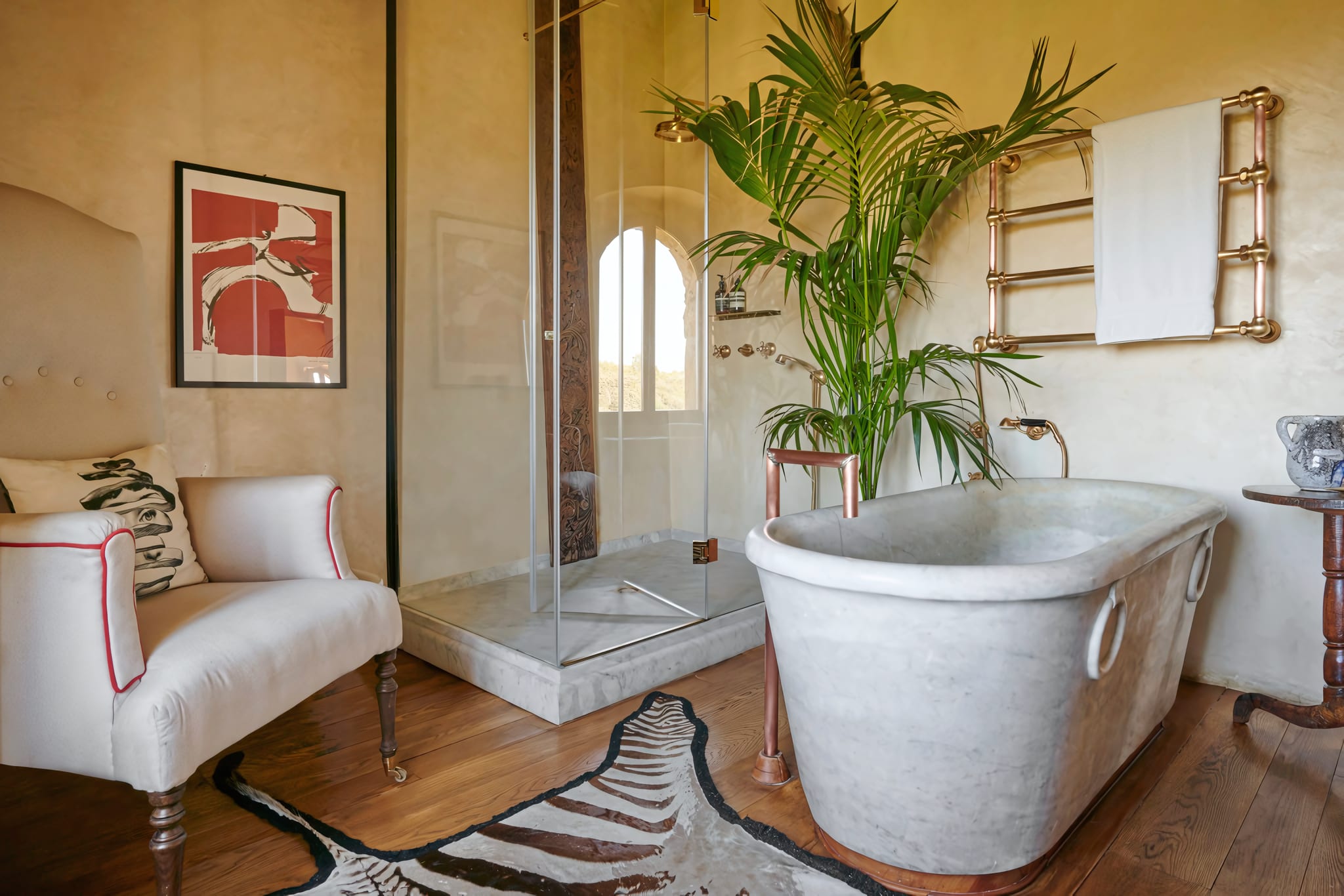 A Converted Tuscan Castle