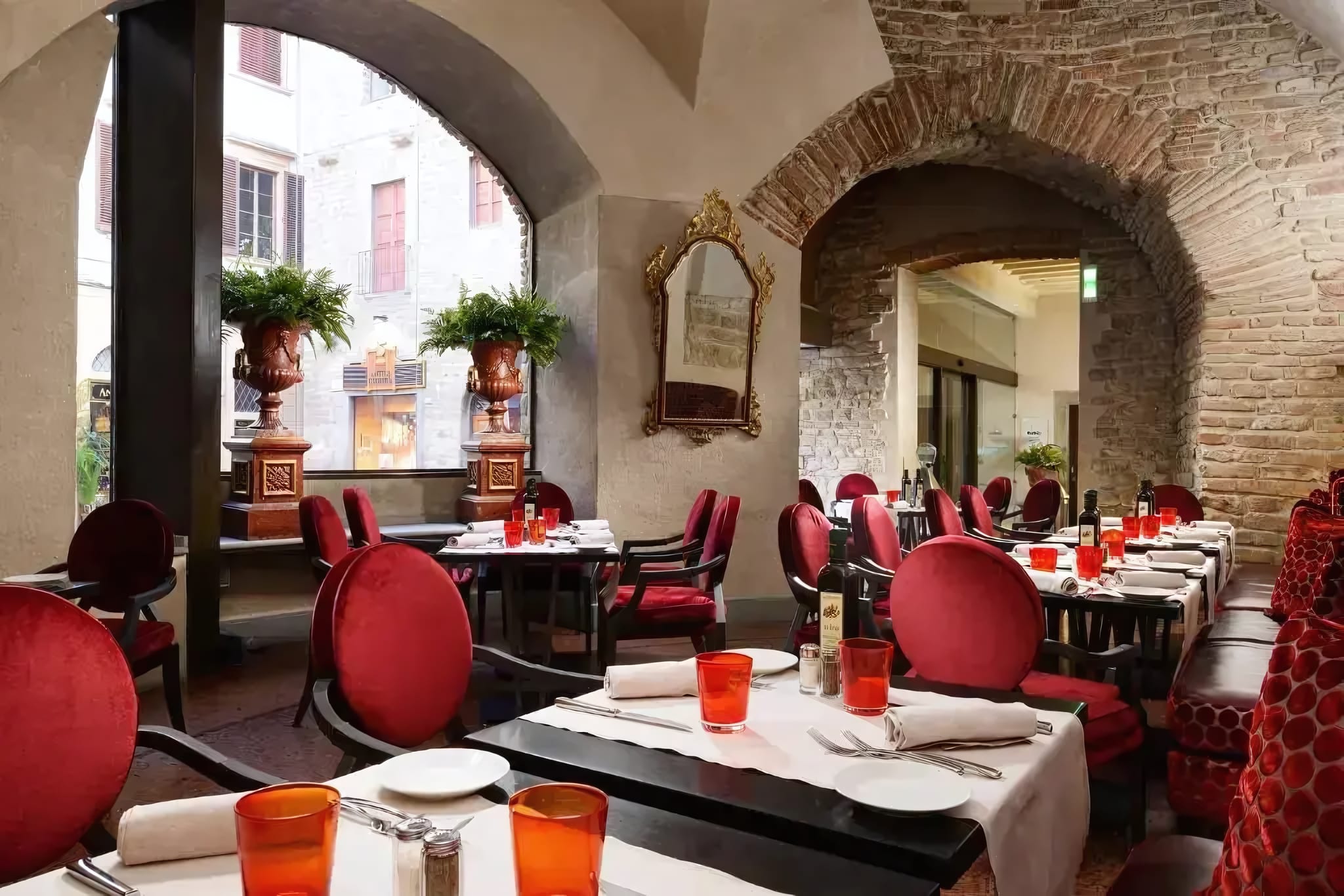 Pasta and Tuscan Classics Inside the Tower