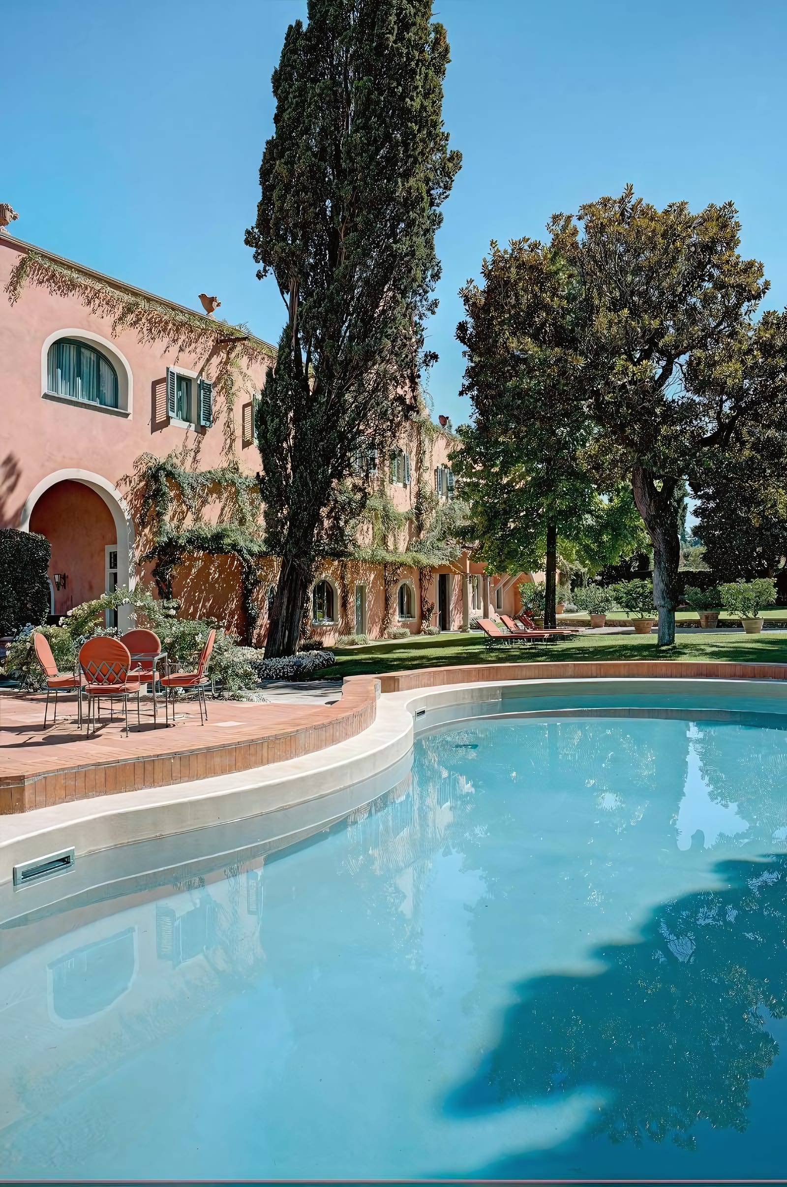 A Poolside Retreat Among Olive Groves
