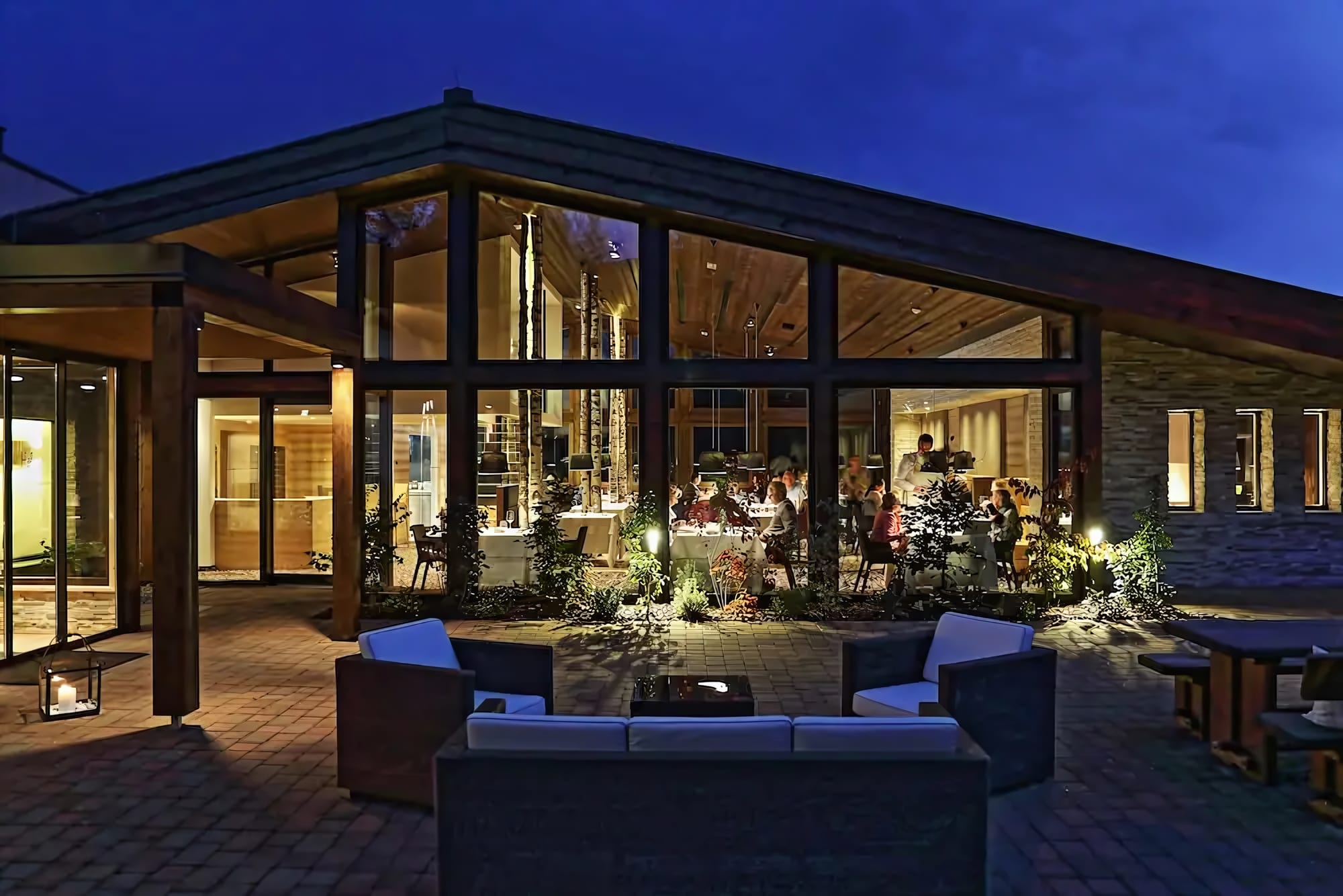 A Michelin Two-Star Table in the Herb Forest