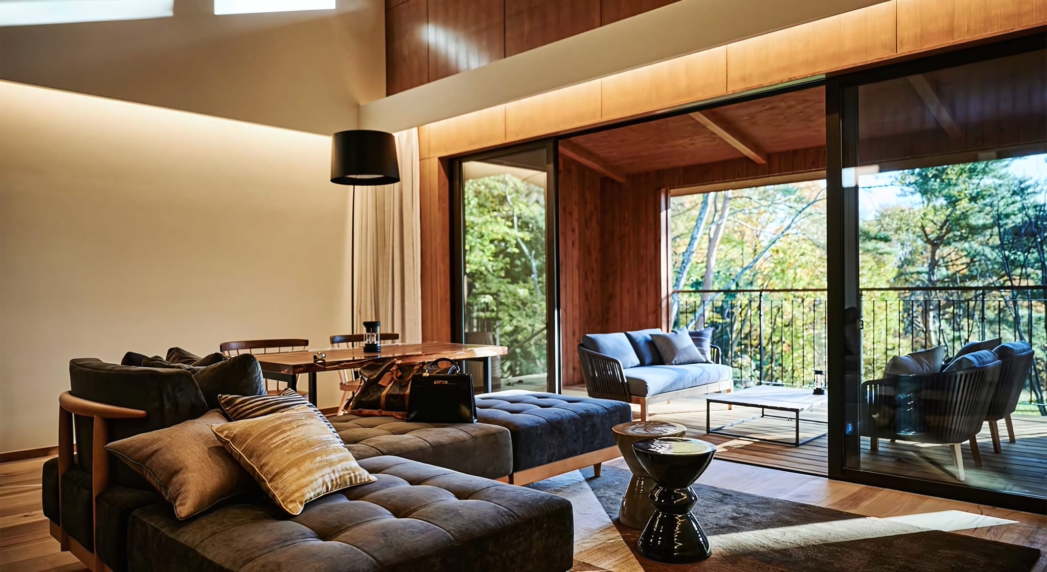 Private Dining in the Forest Villas
