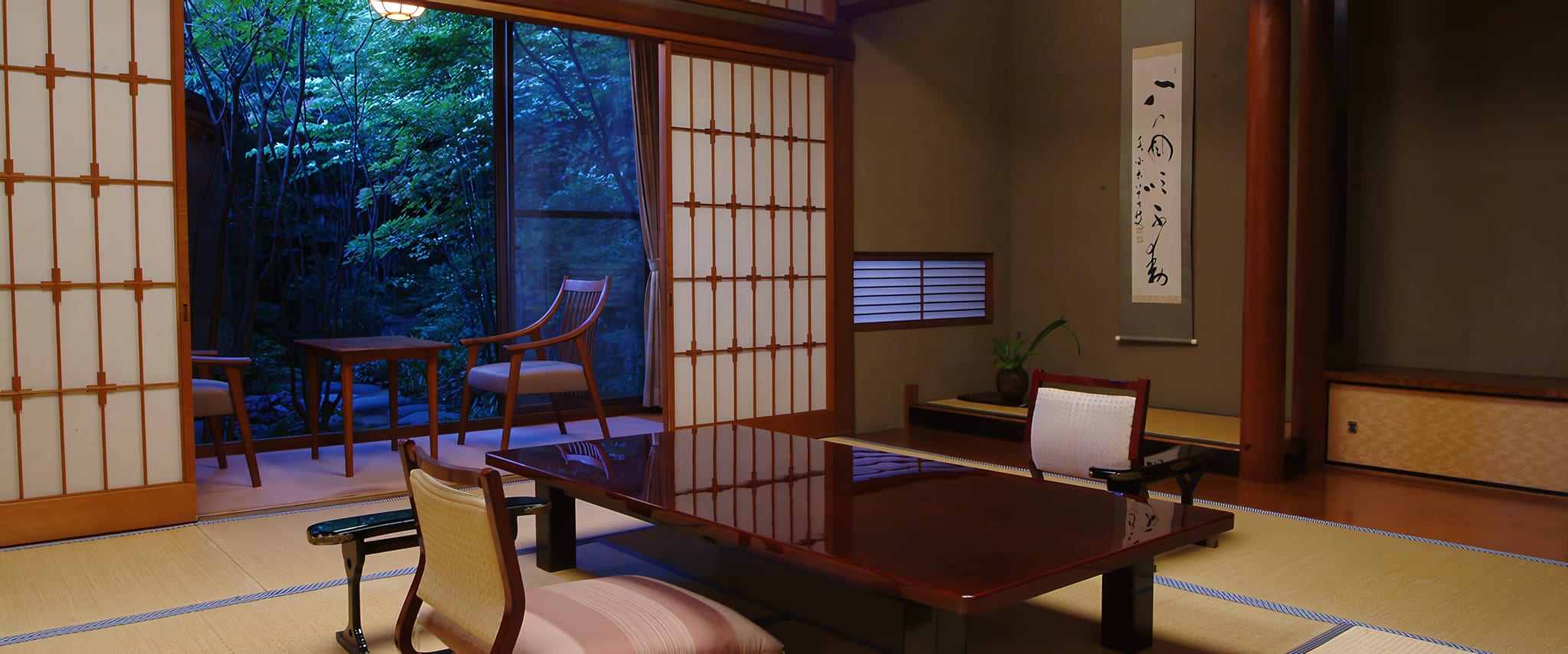 A Secluded Garden Bath in Asuka Room