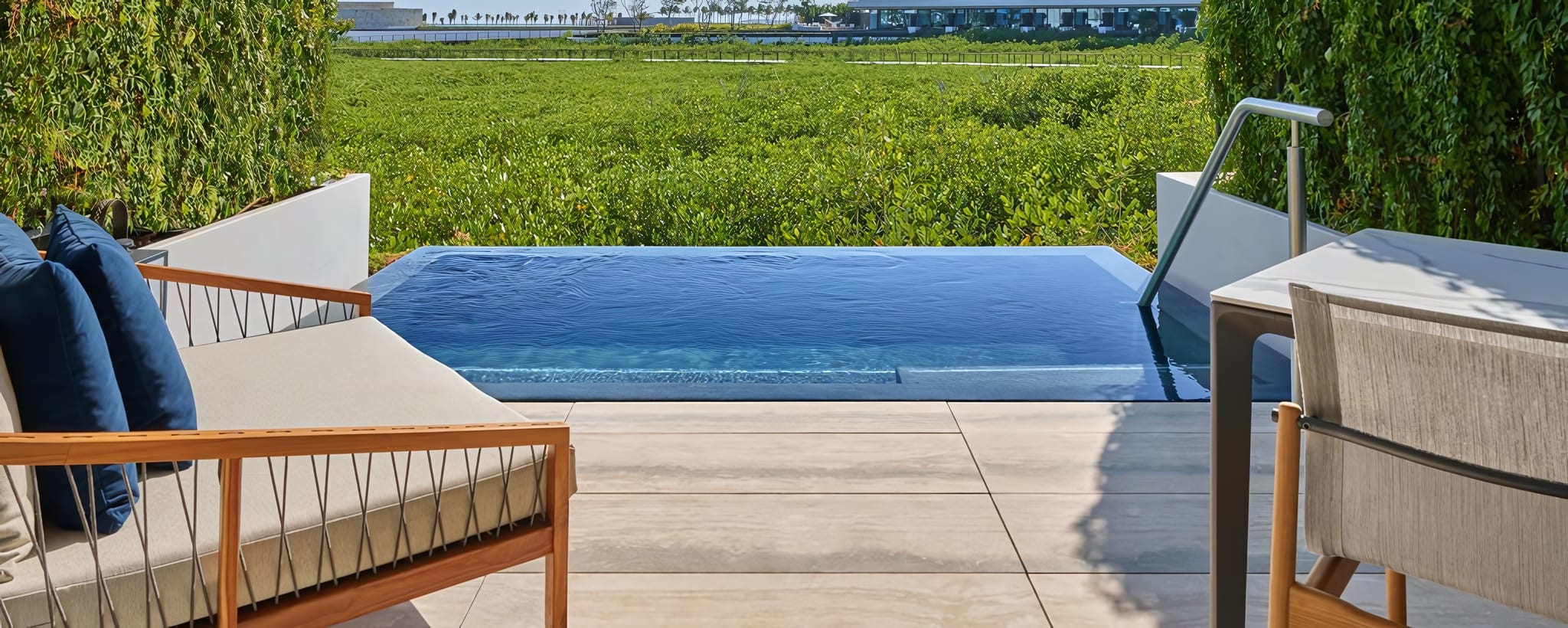 Private Plunge Pools at Sunrise