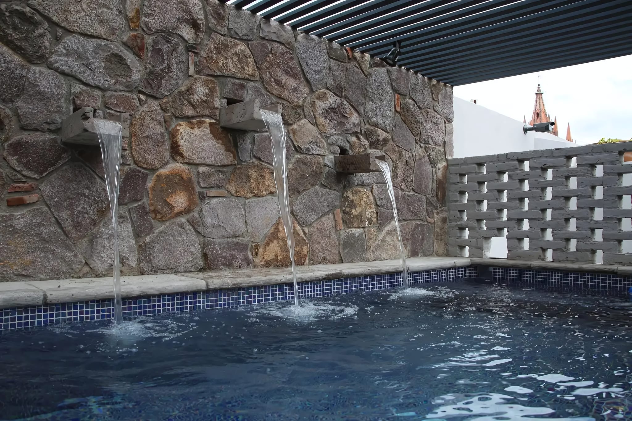 A Rooftop Pool Above the Historic Centre