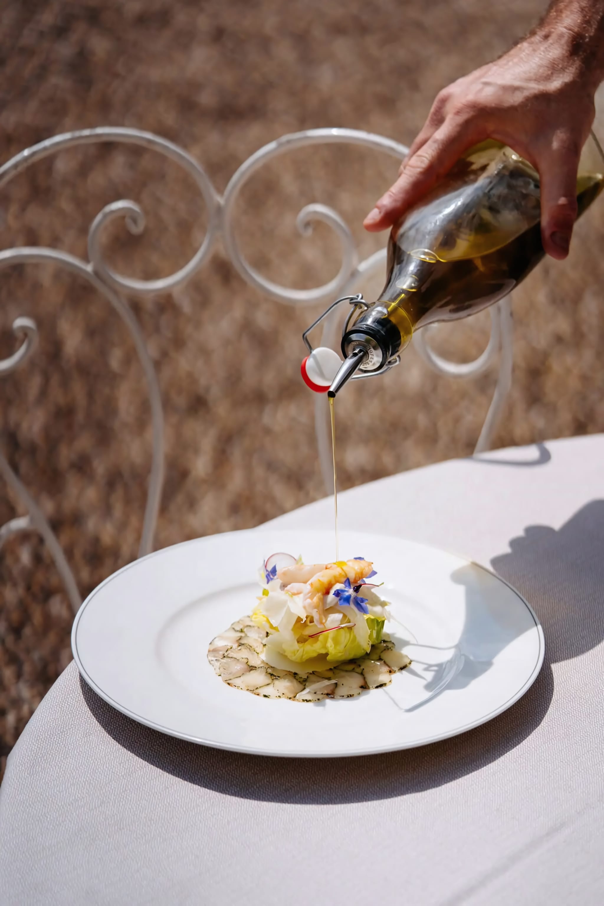 L'Auberge, the Estate's Bib Gourmand Table