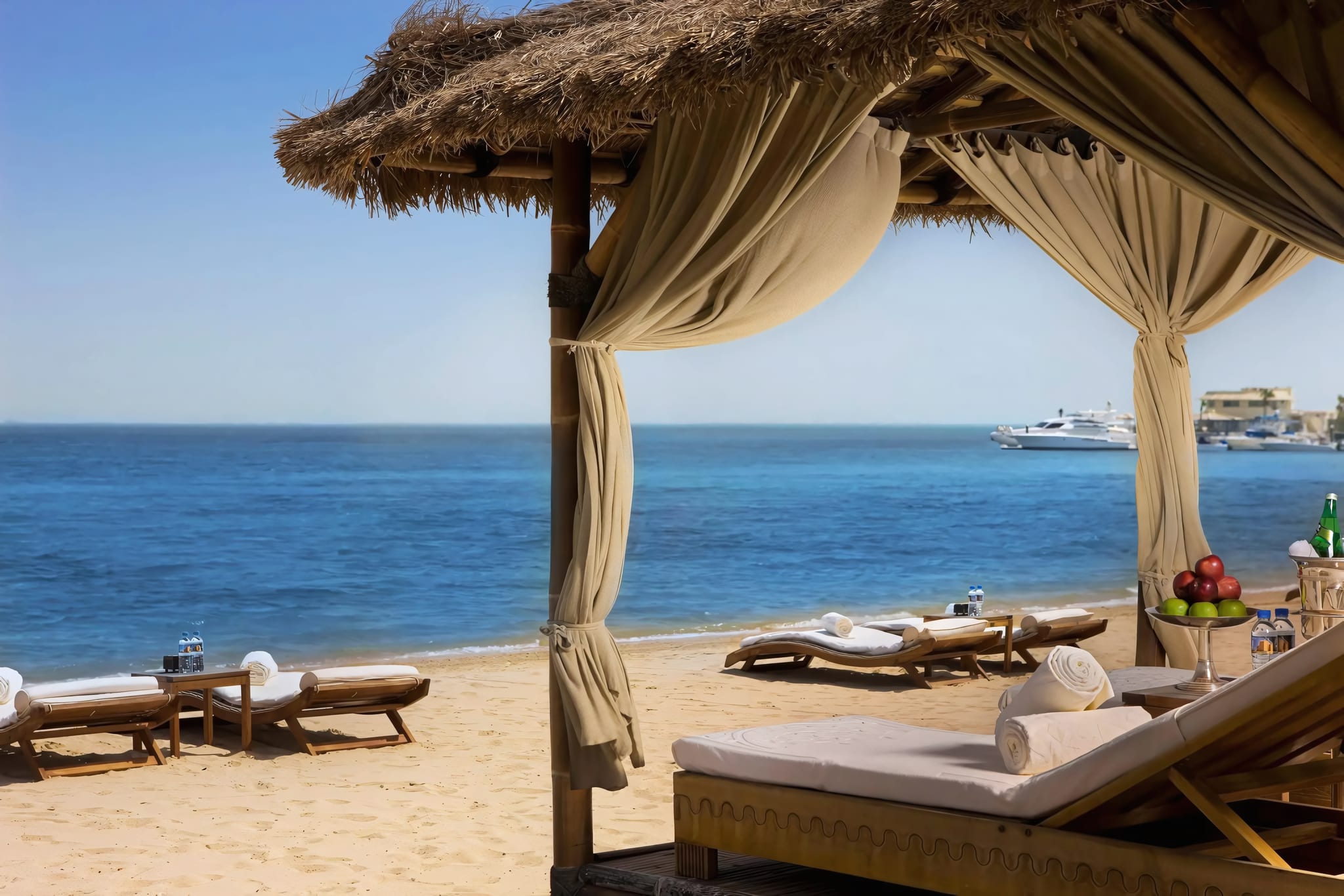 A Private Stretch of Doha Beachfront