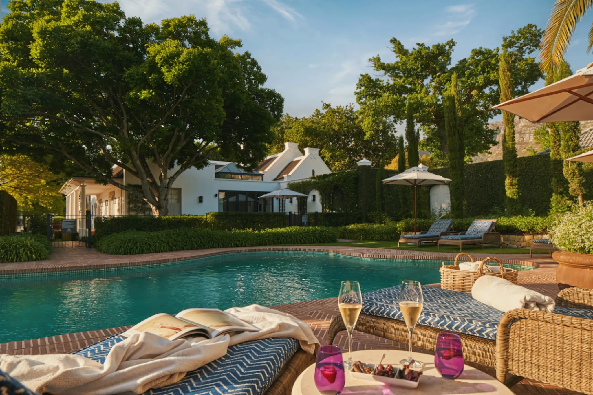 A Village Pool Retreat