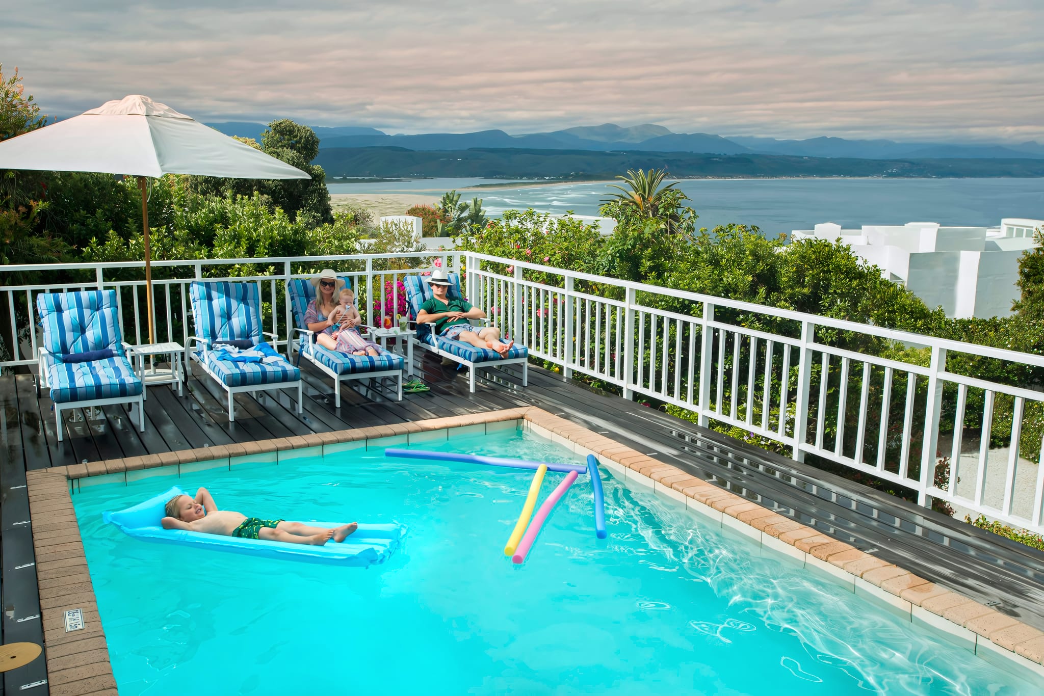 Poolside With Ocean Views