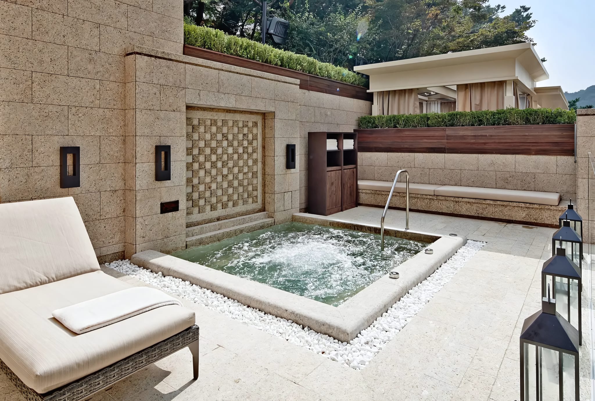 Twin Swimming Pools