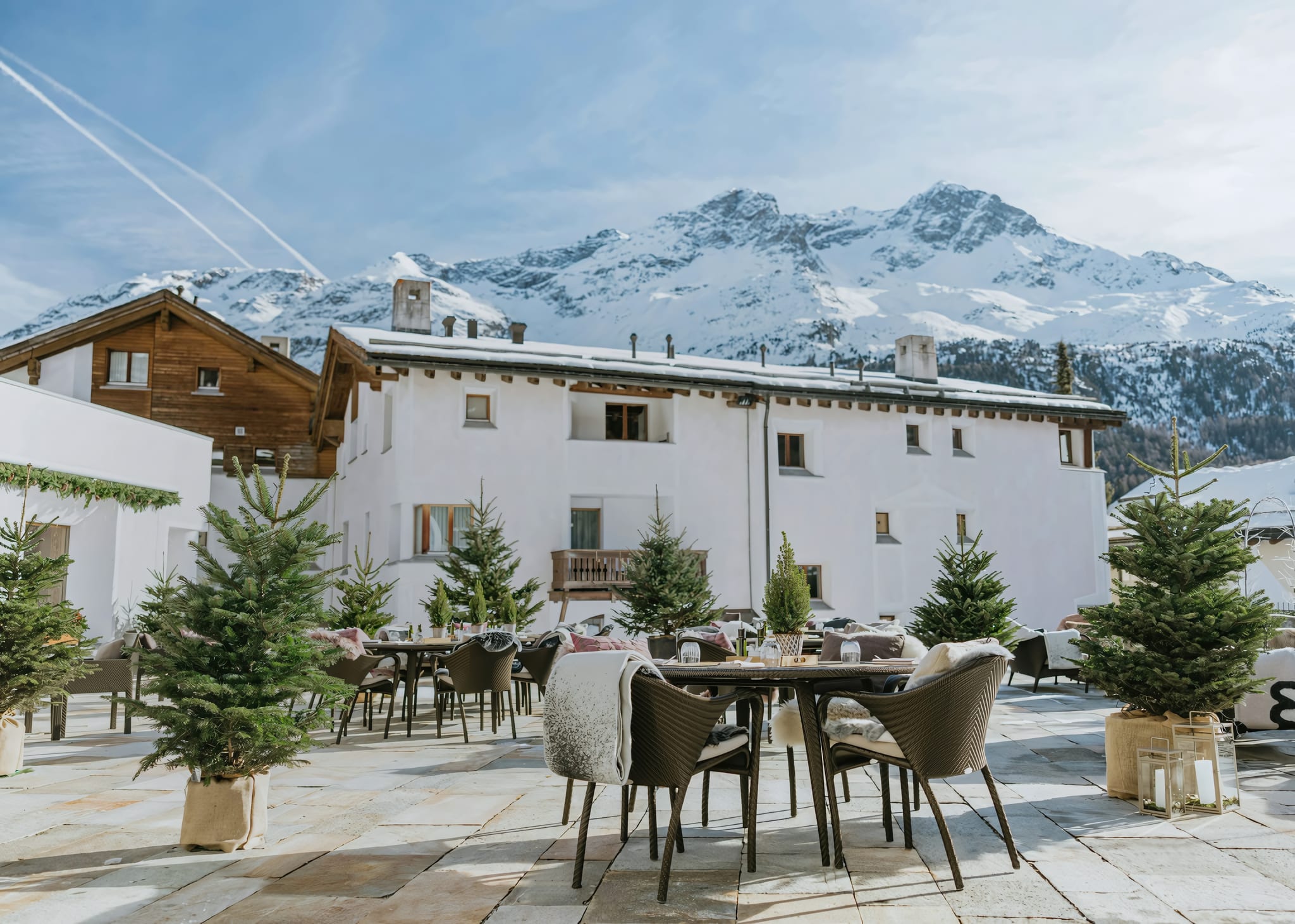 Seven Restored Engadine Buildings