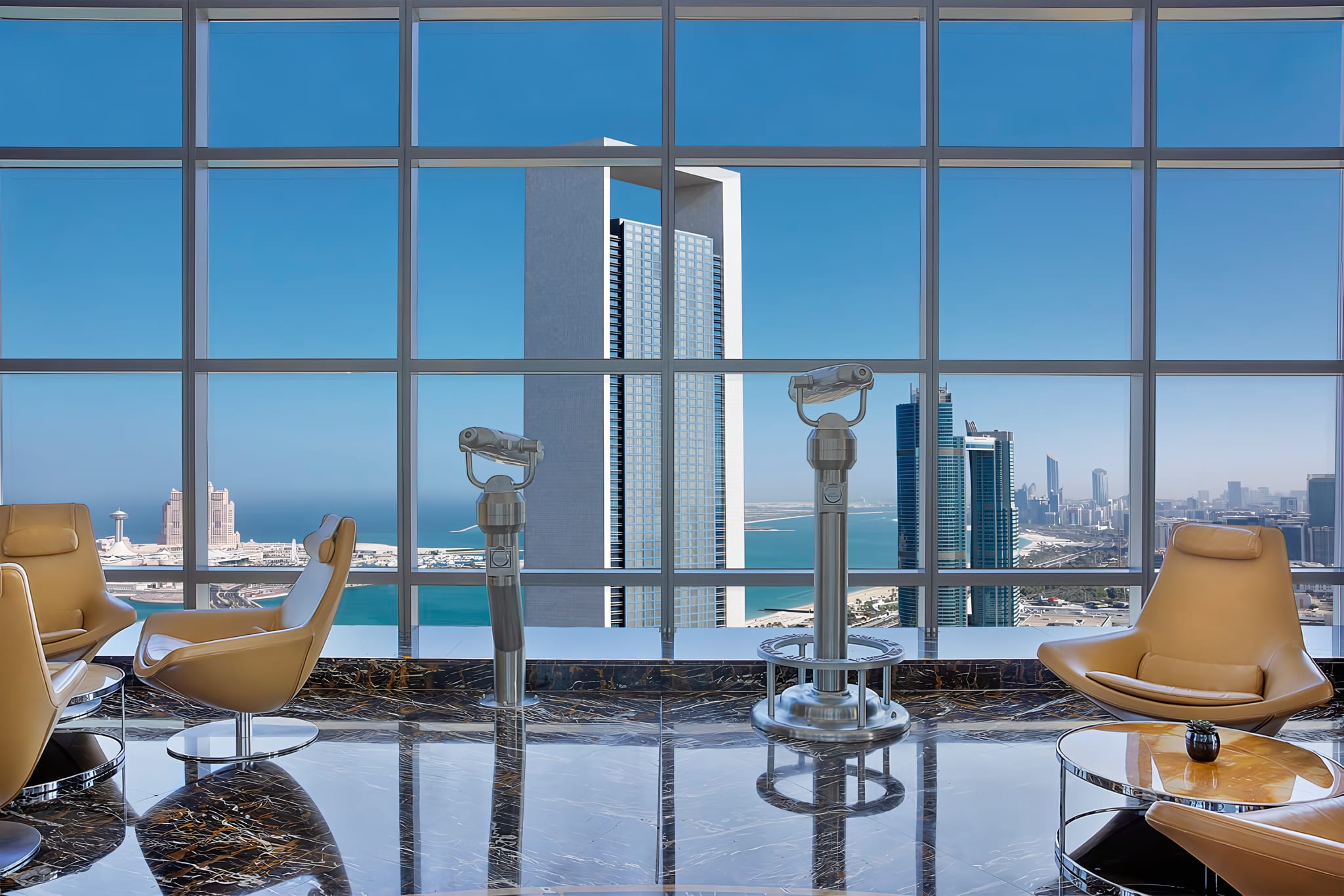 The view every walk-in visitor pays for, yours free