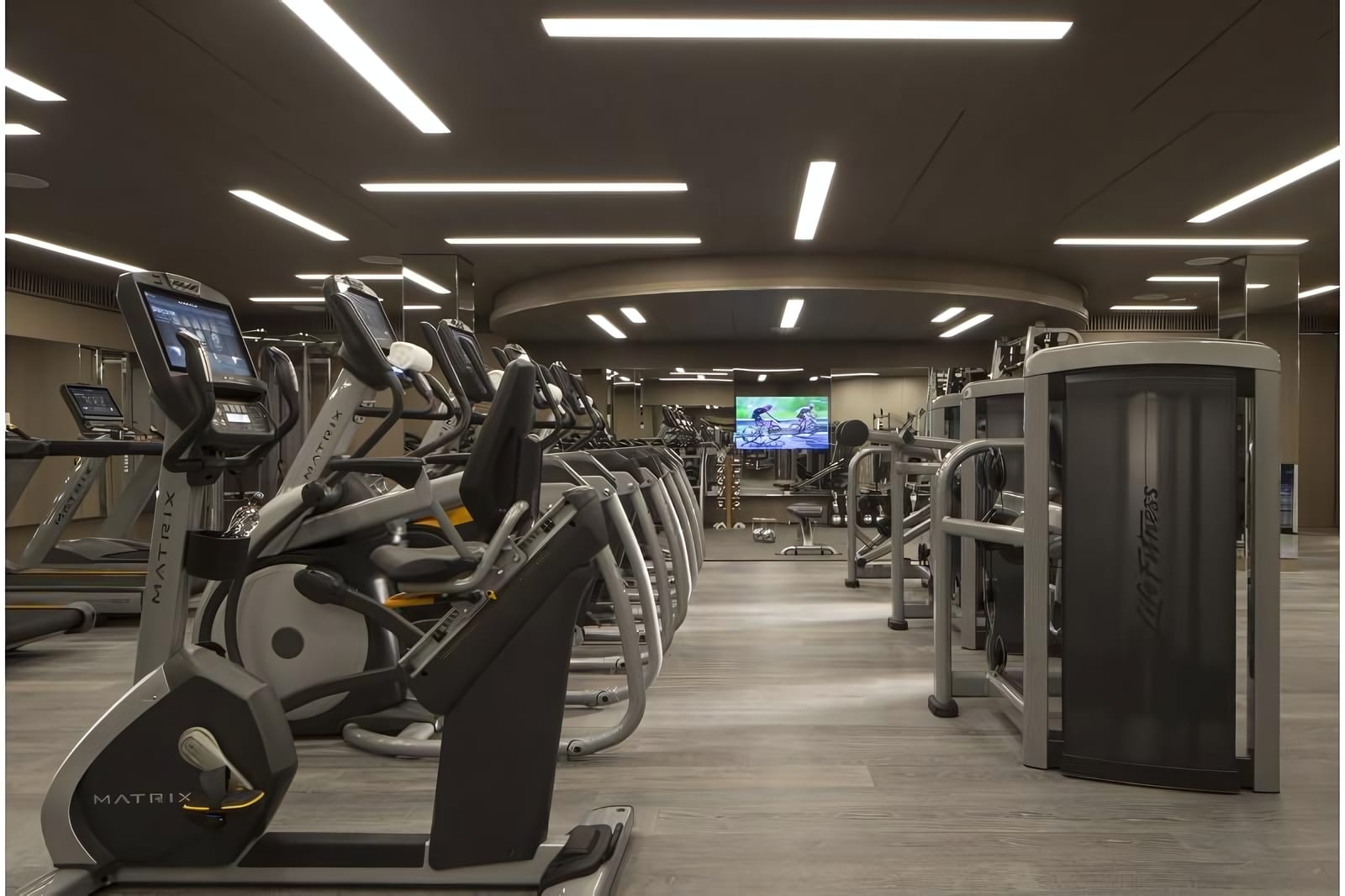 24-hour fitness center