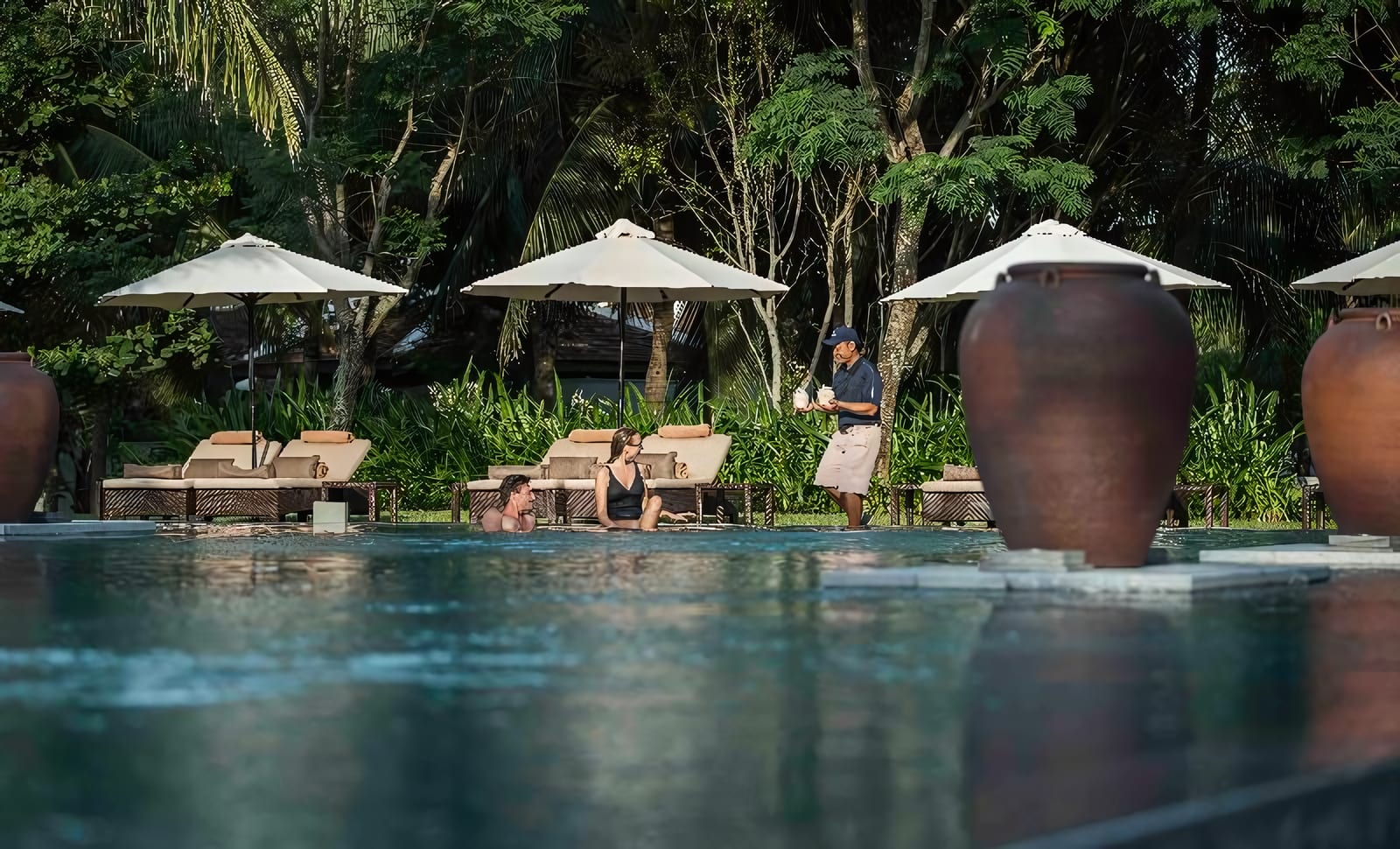 A Private Courtyard Entrance to Your Own Pool