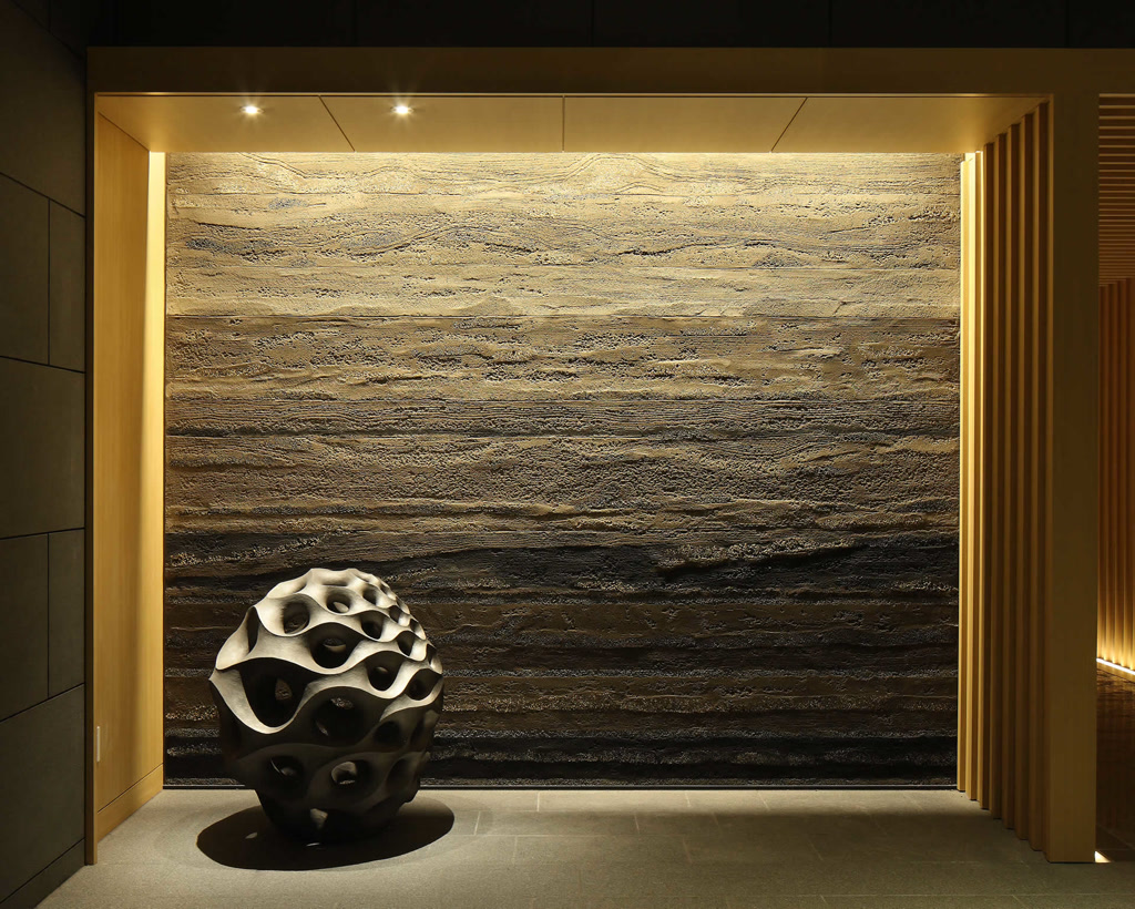 A Living Art Gallery in the Lobby